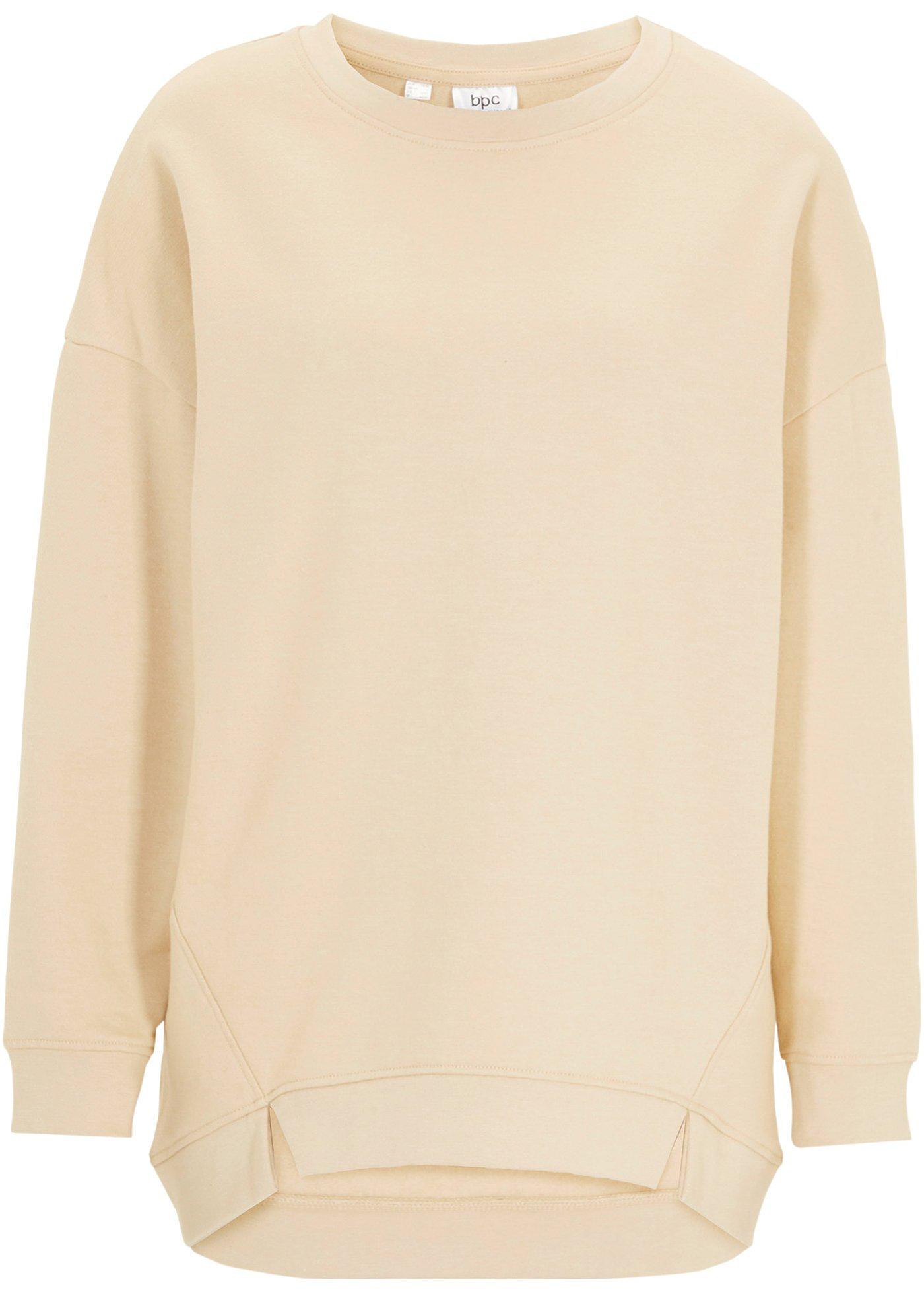 Sweat-shirt oversized avec détail fente