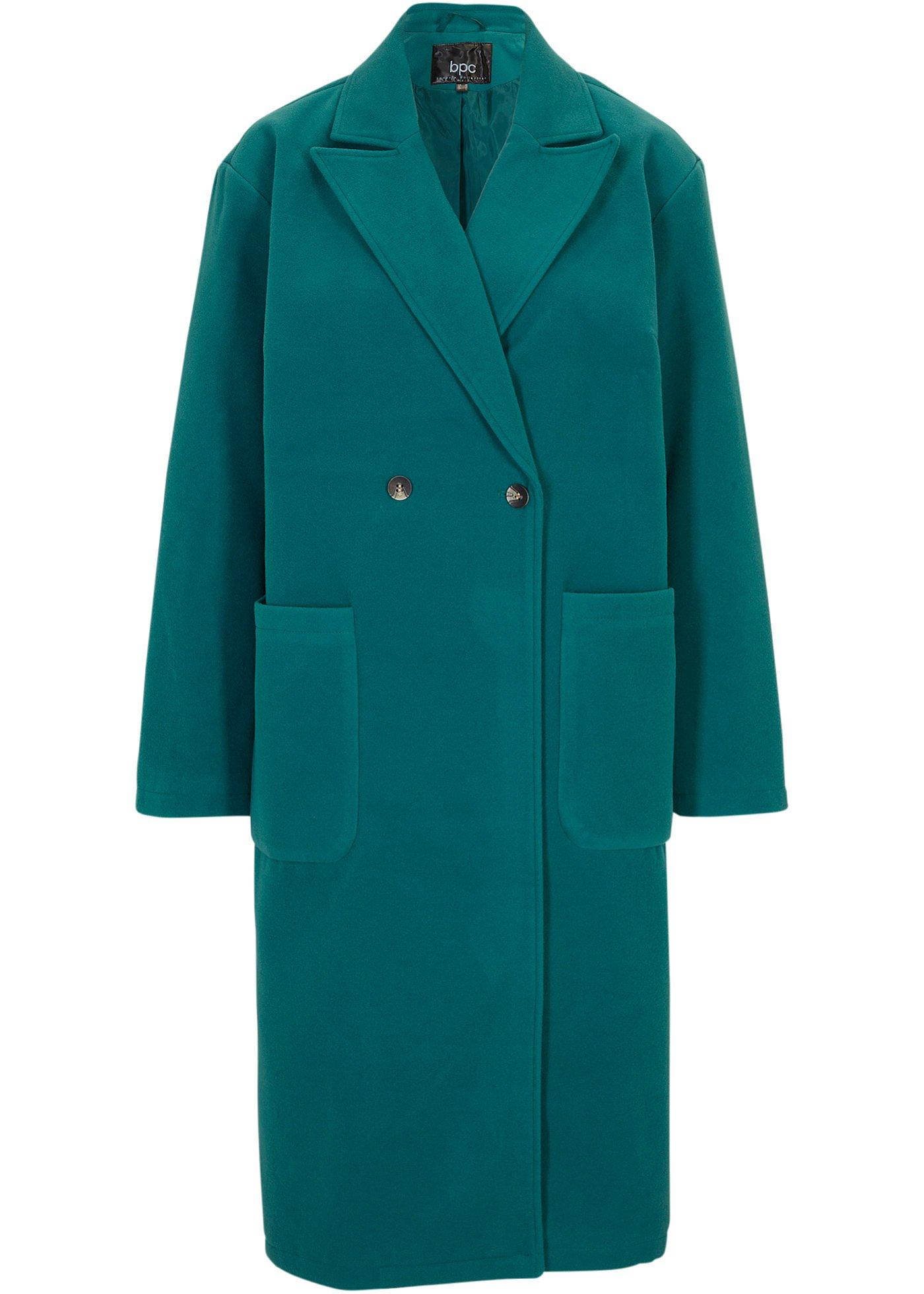 Manteau décontracté imitation laine