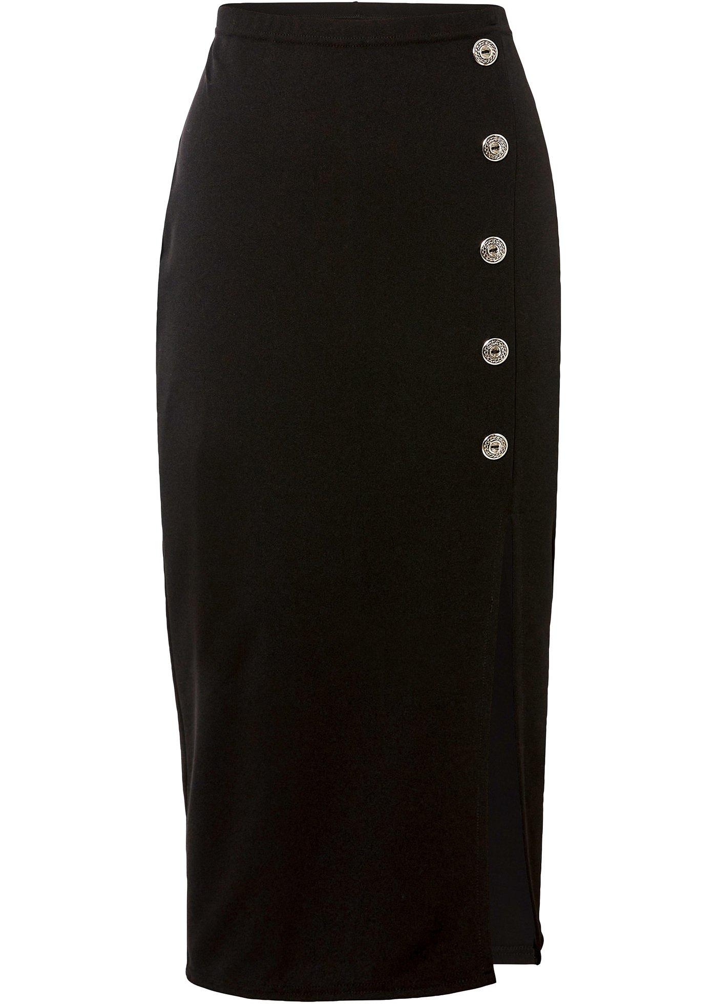 Jupe à patte de boutonnage