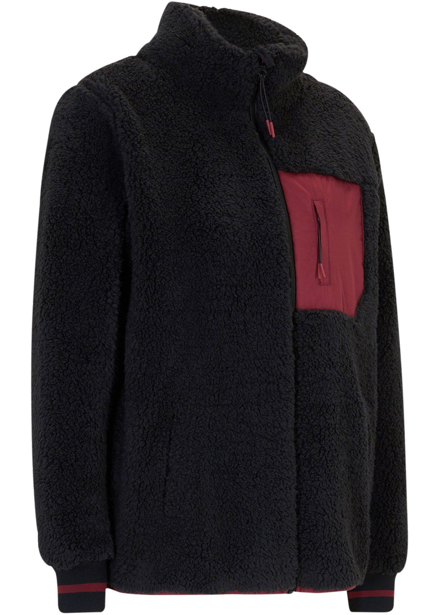 Veste en polaire peluche