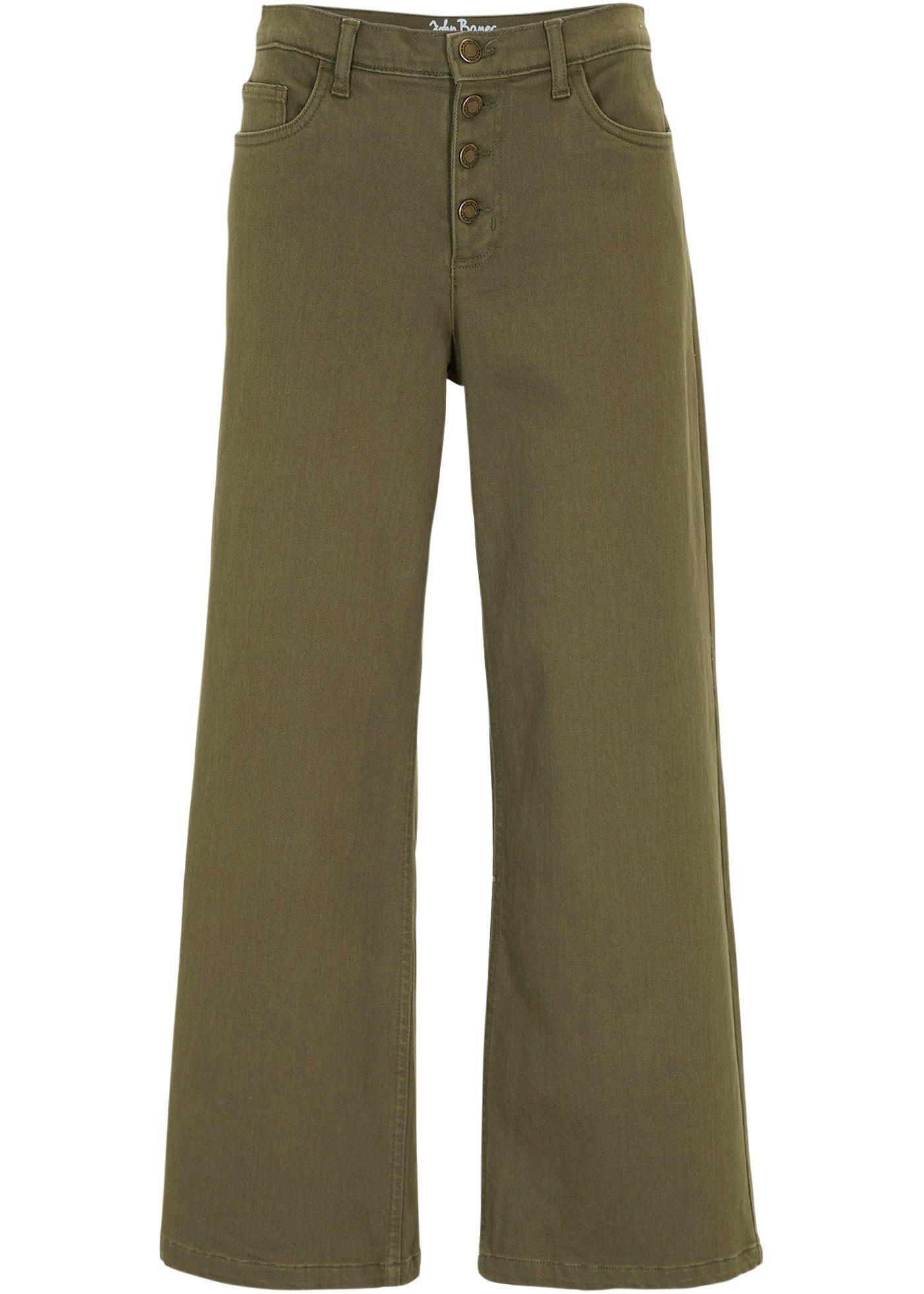 Jupe-culotte en jean extensible