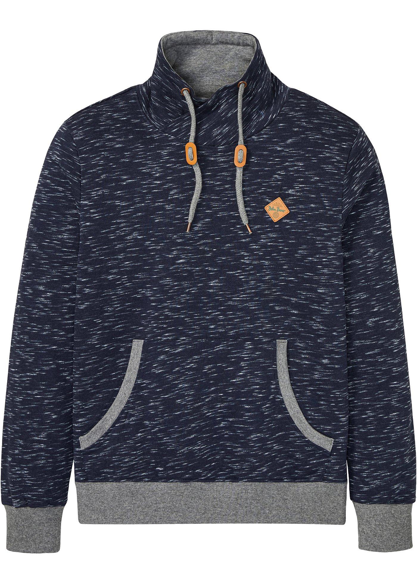 Sweat-shirt avec col montant