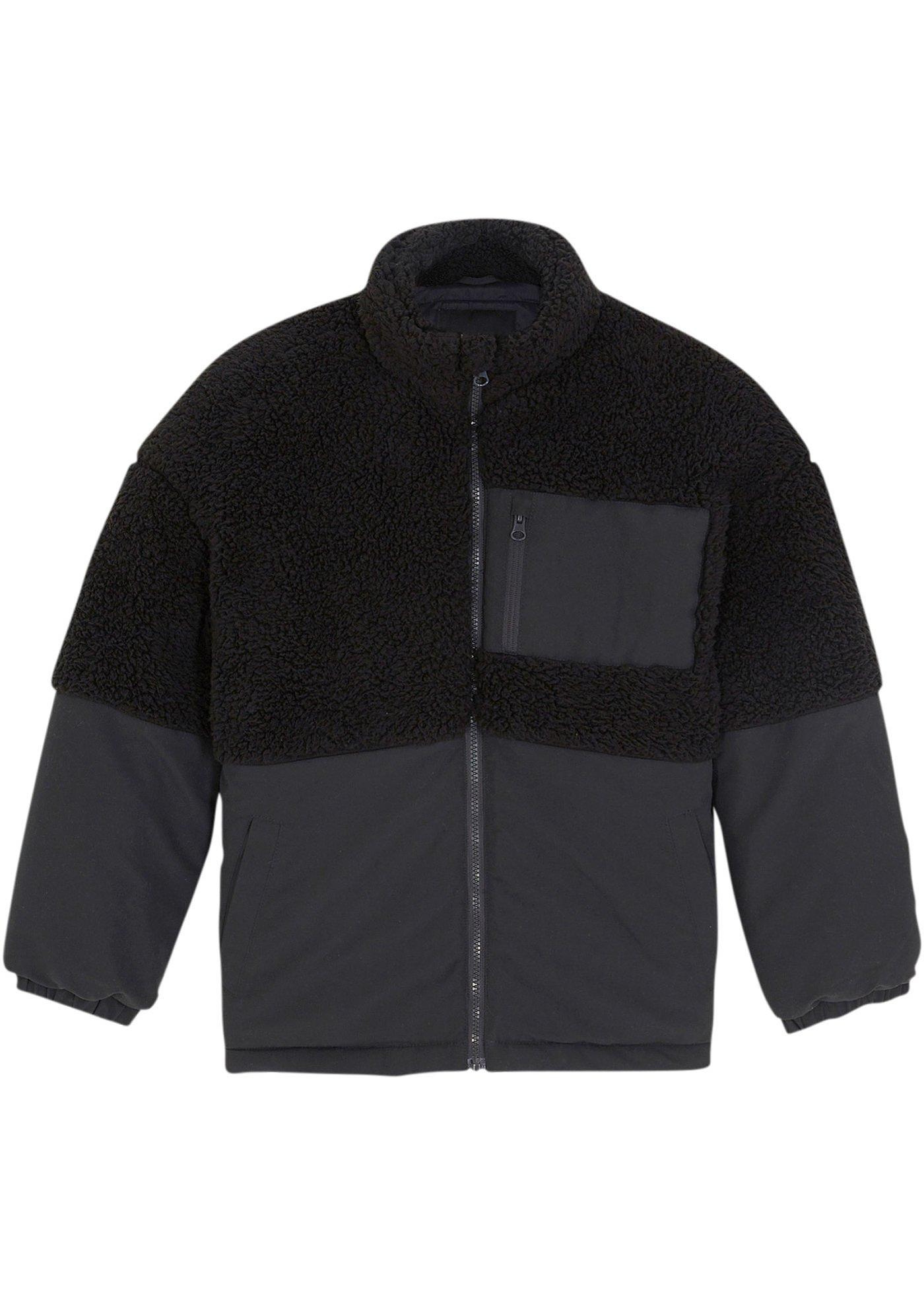 Veste hiver fille avec maille peluche
