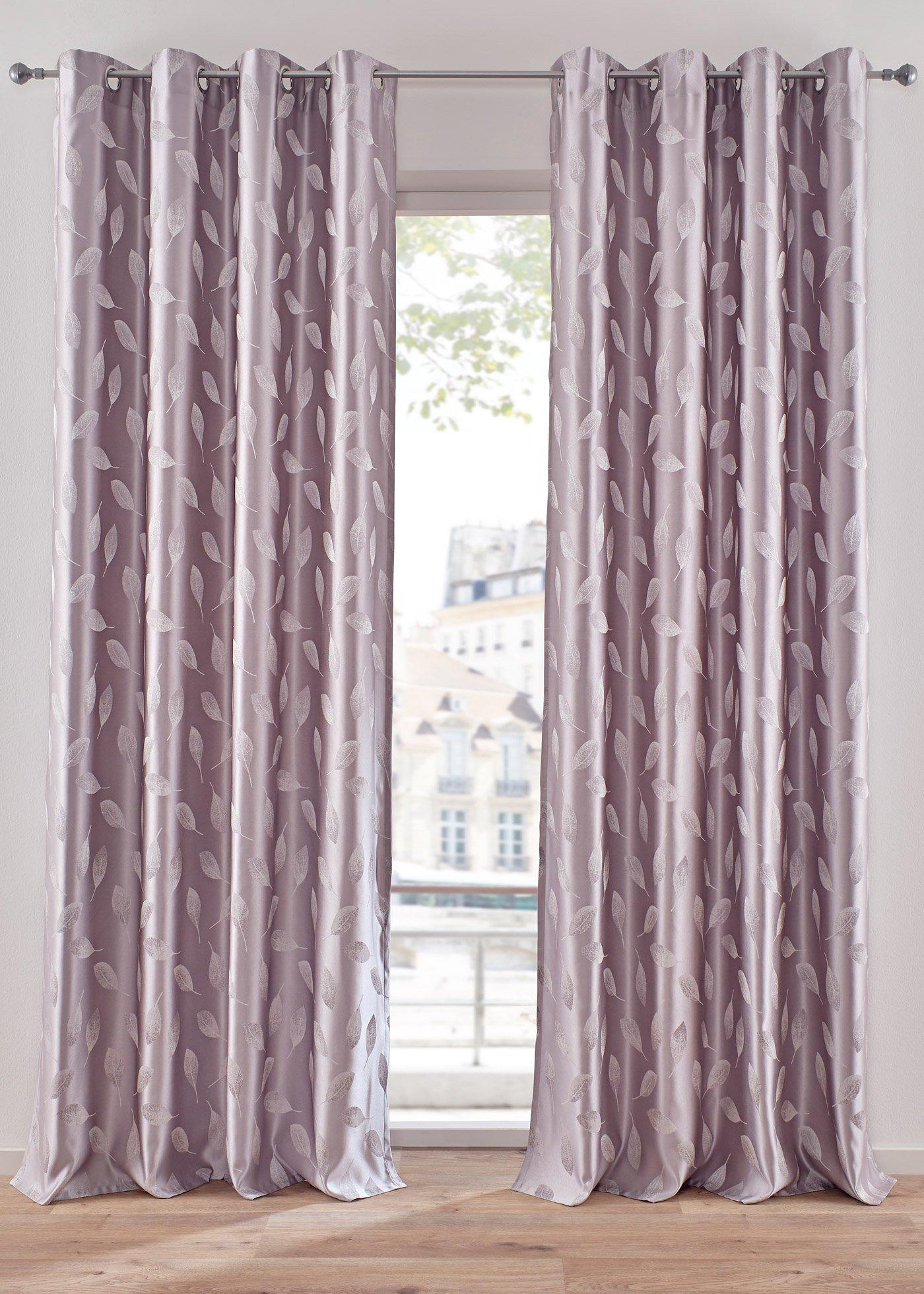 Panneau jacquard avec motif feuille (1 pce.)