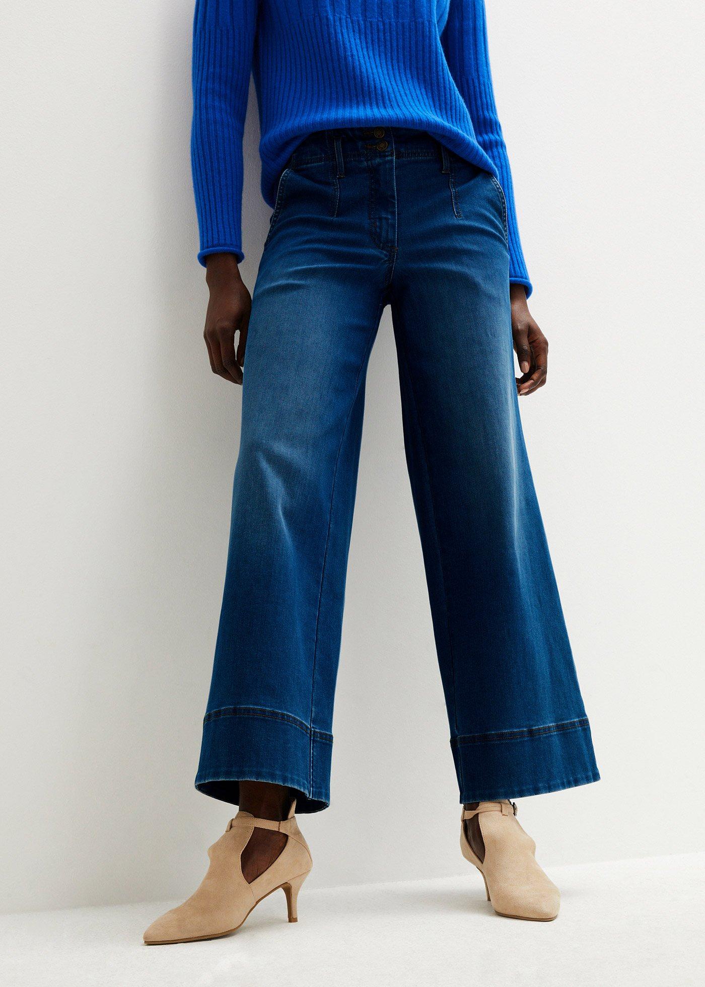 Jupe-culotte en jean