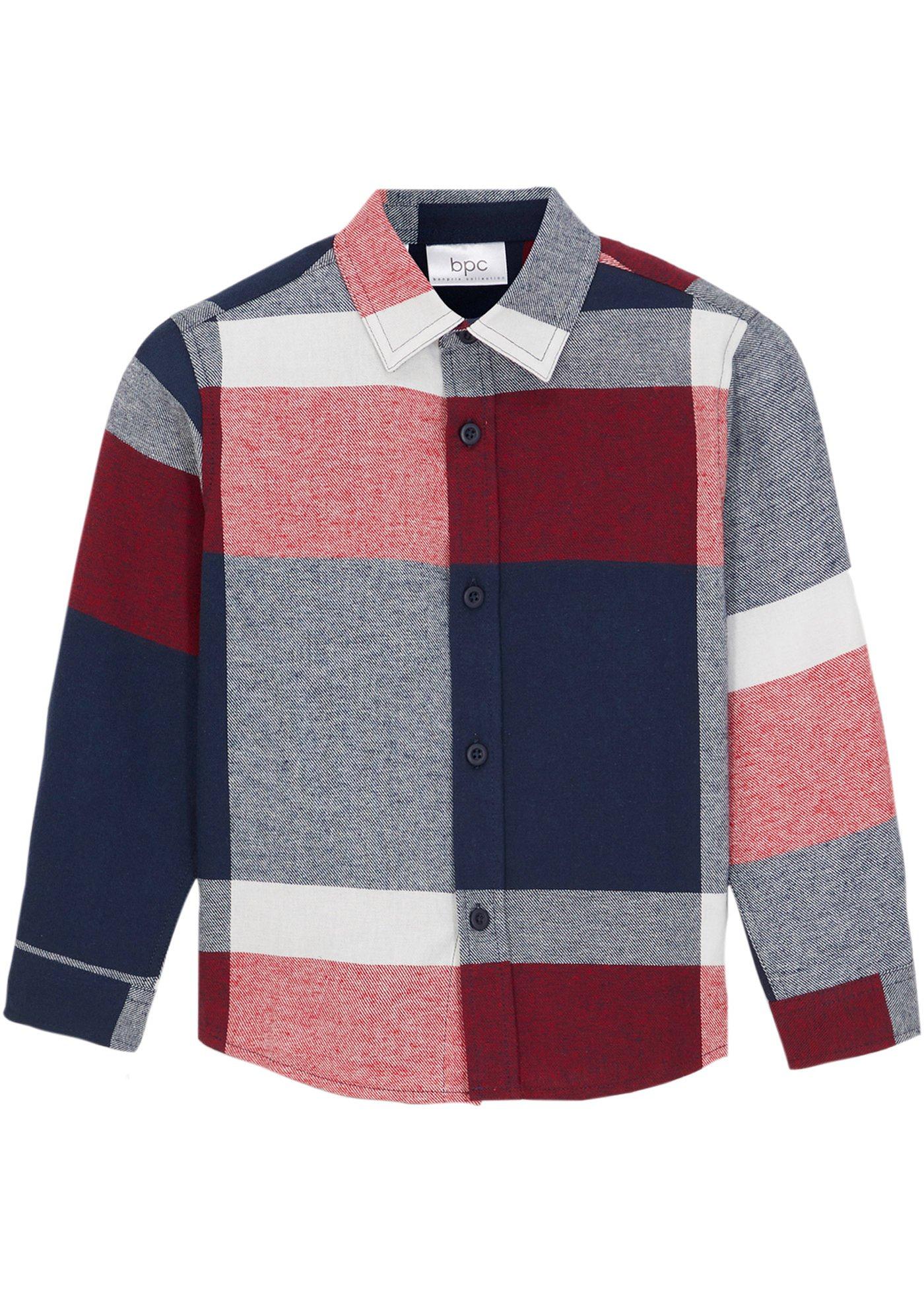 Chemise en flanelle garçon avec imprimé