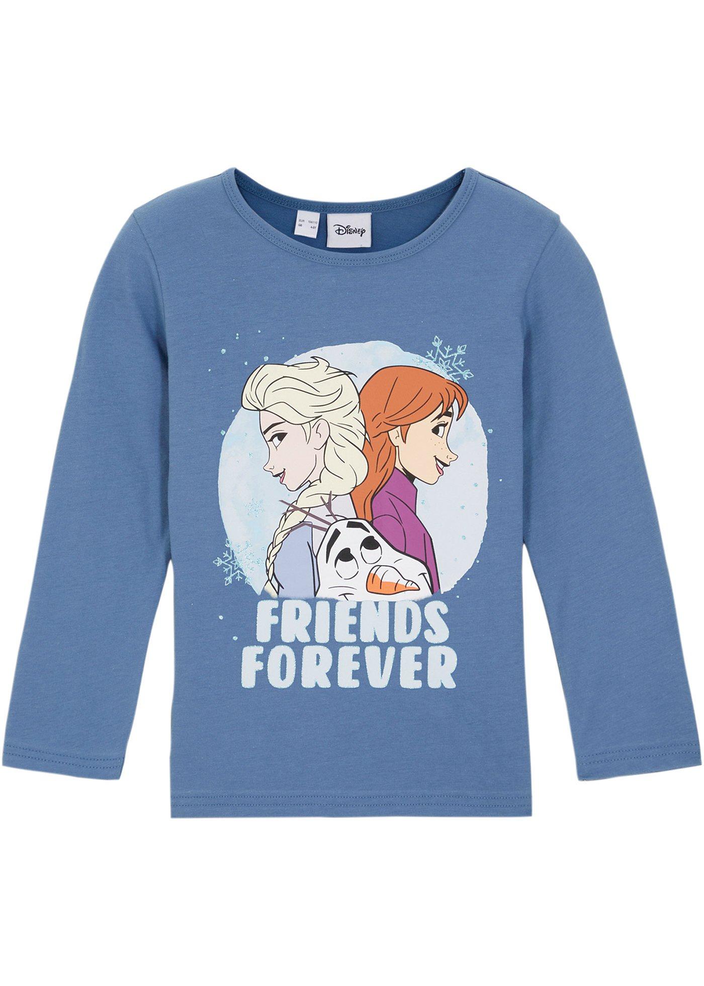 T-shirt manches longues fille La Reine des Neiges