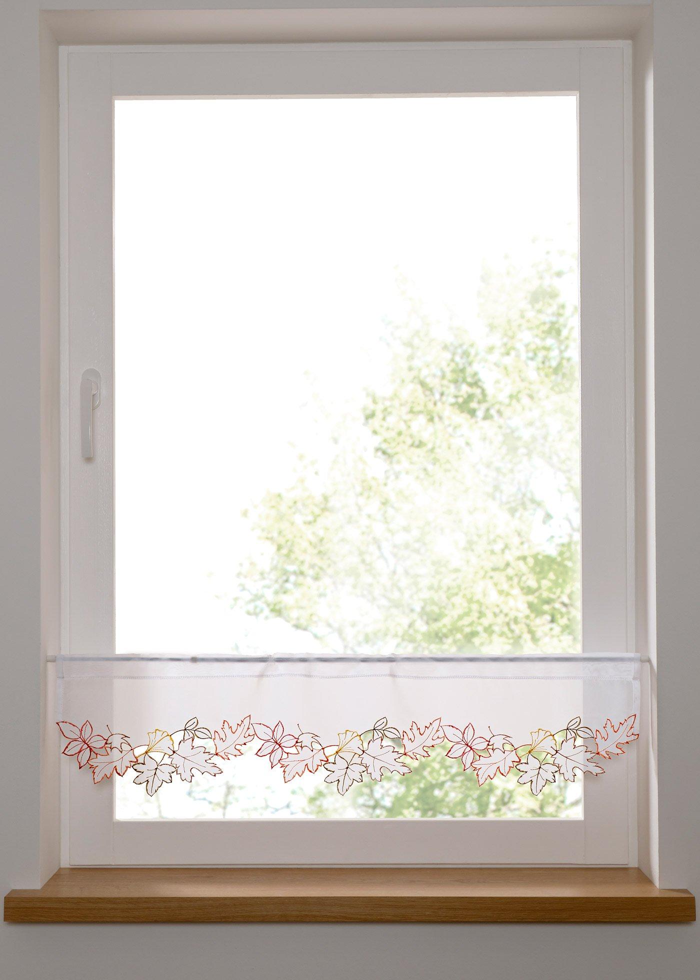 Brise-bise avec broderie