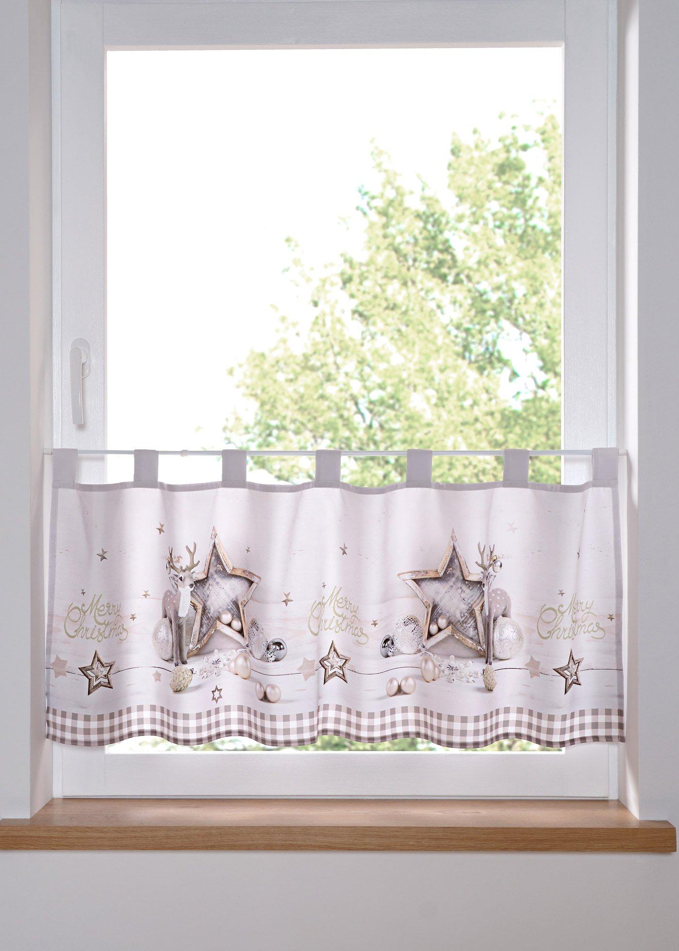 Brise-bise avec imprimé hiver