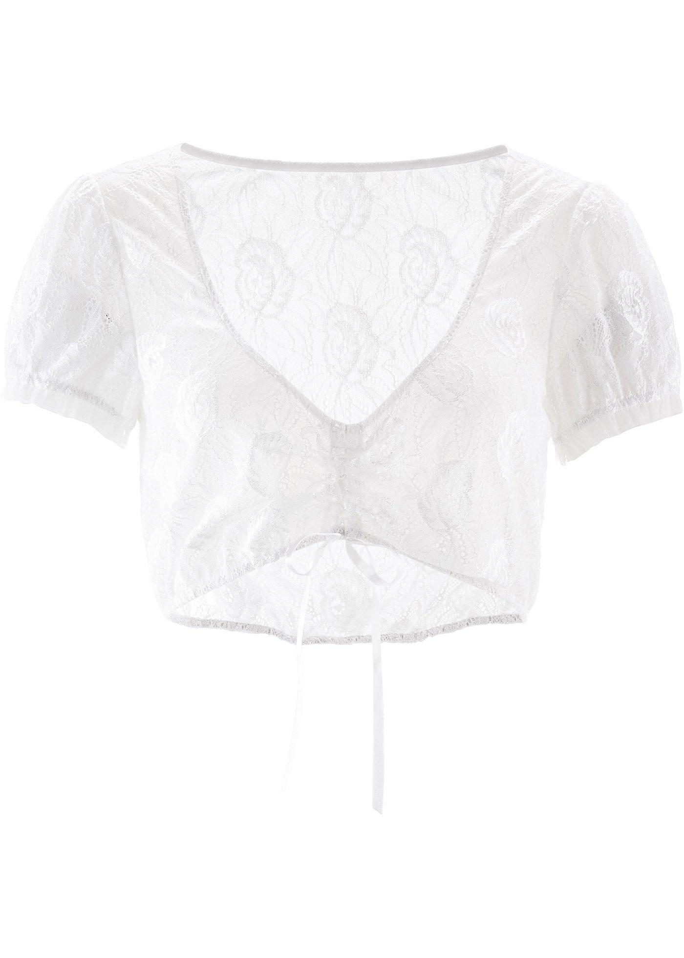 Image de Blouse Dirndl en dentelle