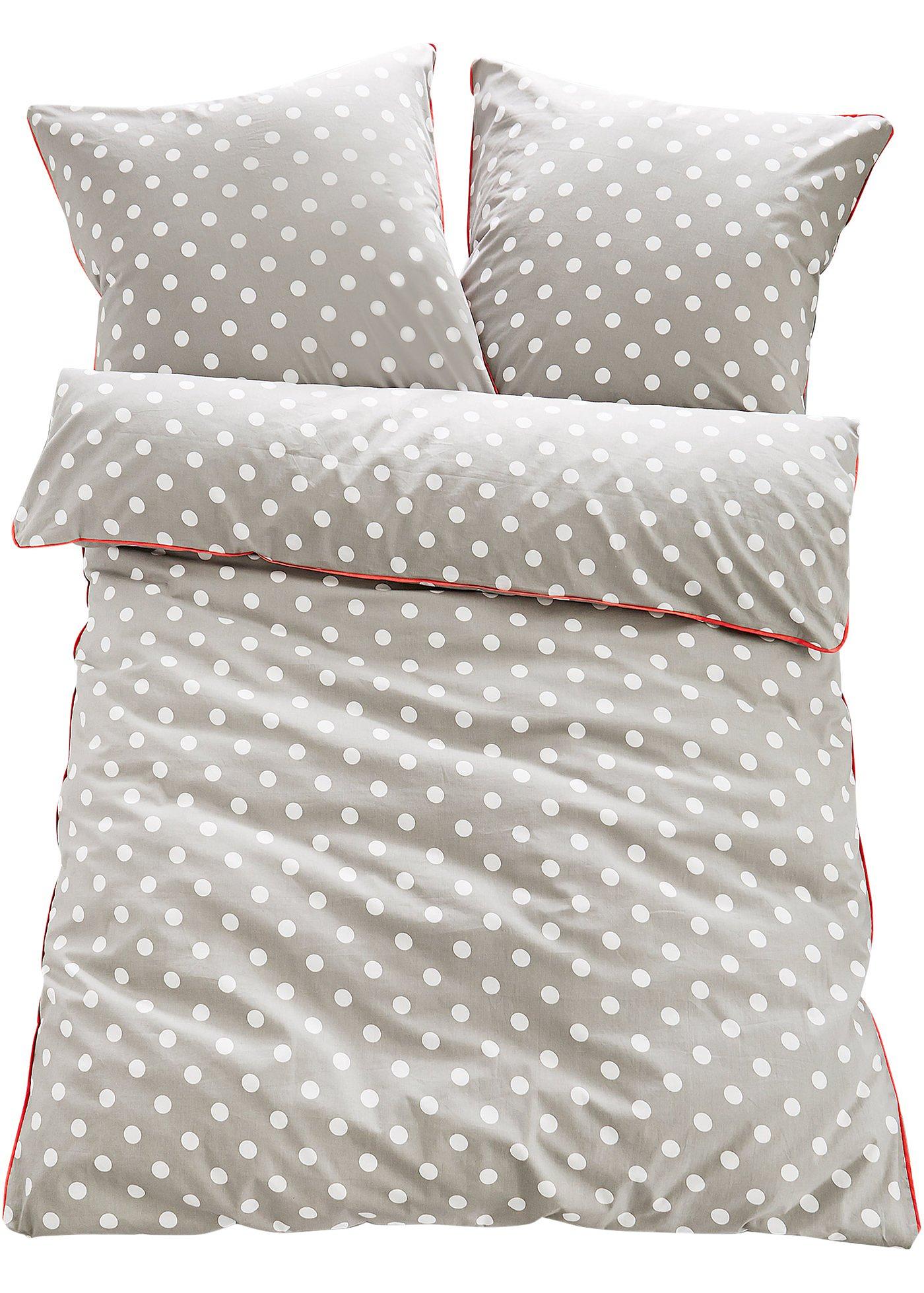 Parure de lit avec passepoil