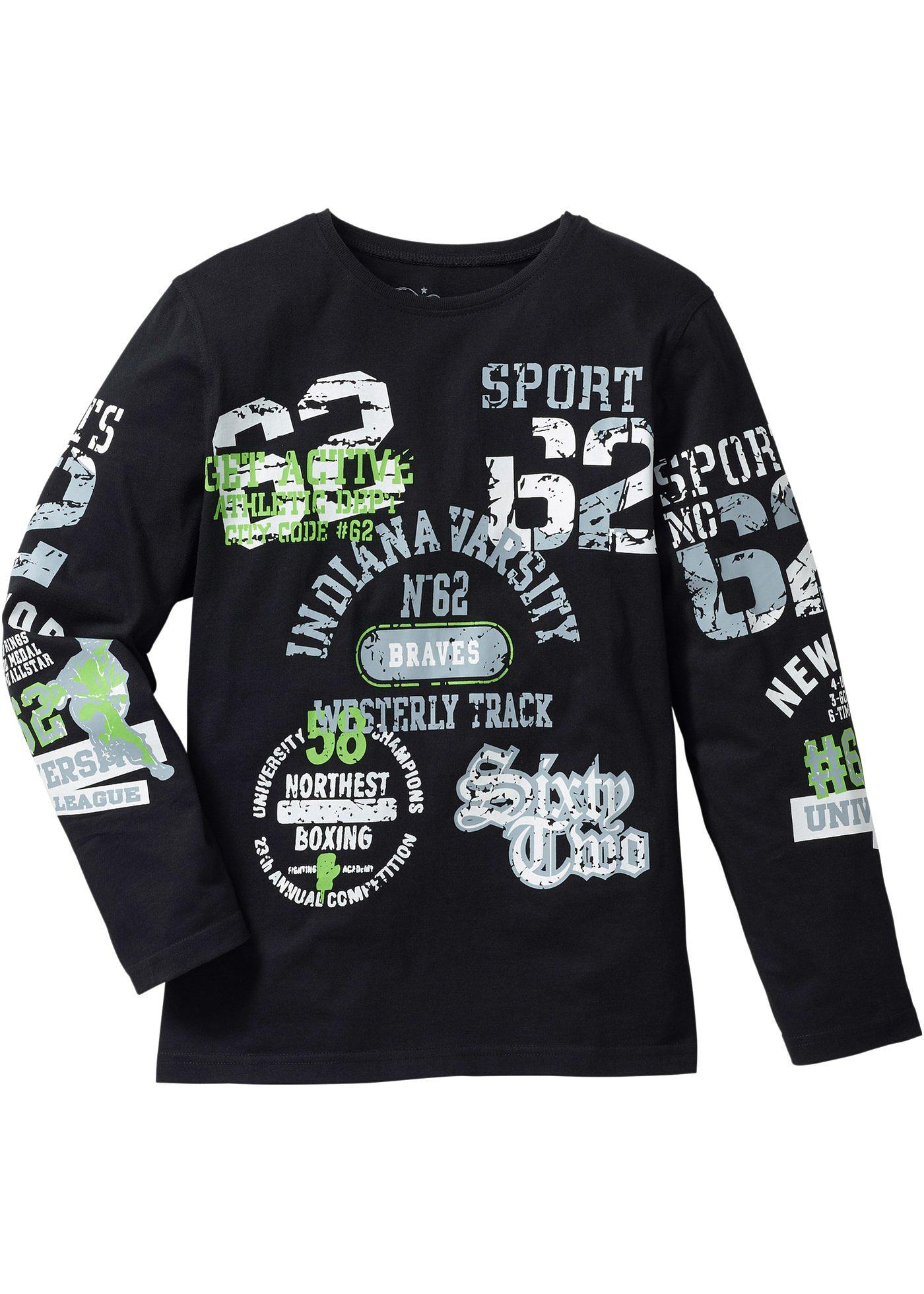 T-shirt manches longues imprimé