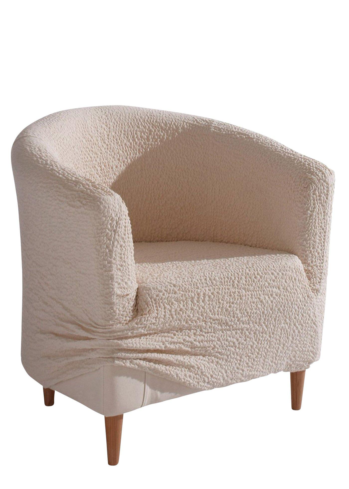 Image de Housse de fauteuil froissée