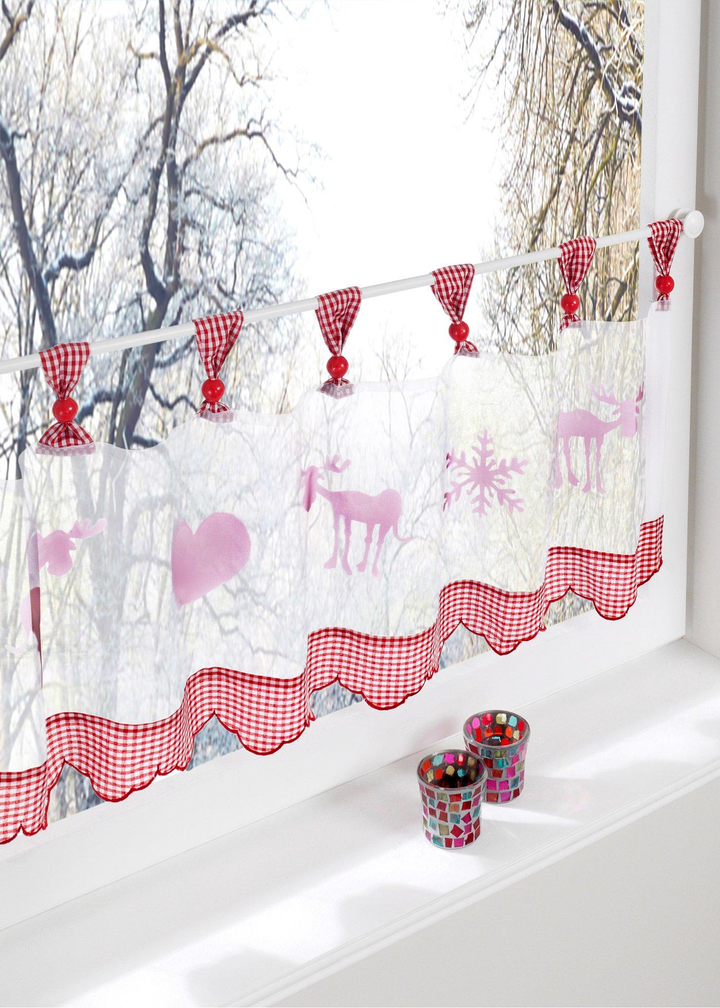 Brise-bise à imprimé élan