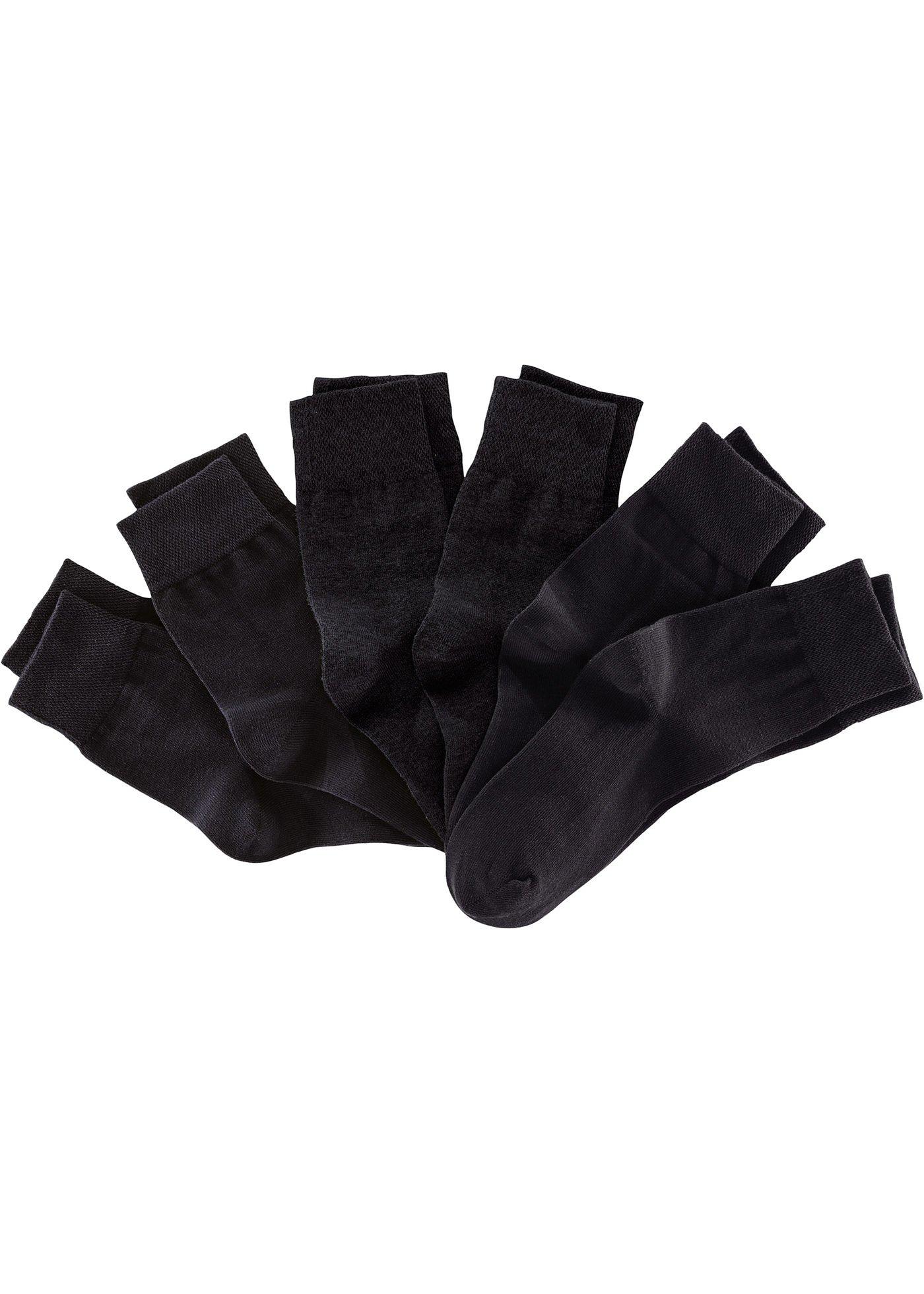 Lot de 6 paires de chaussettes mixtes