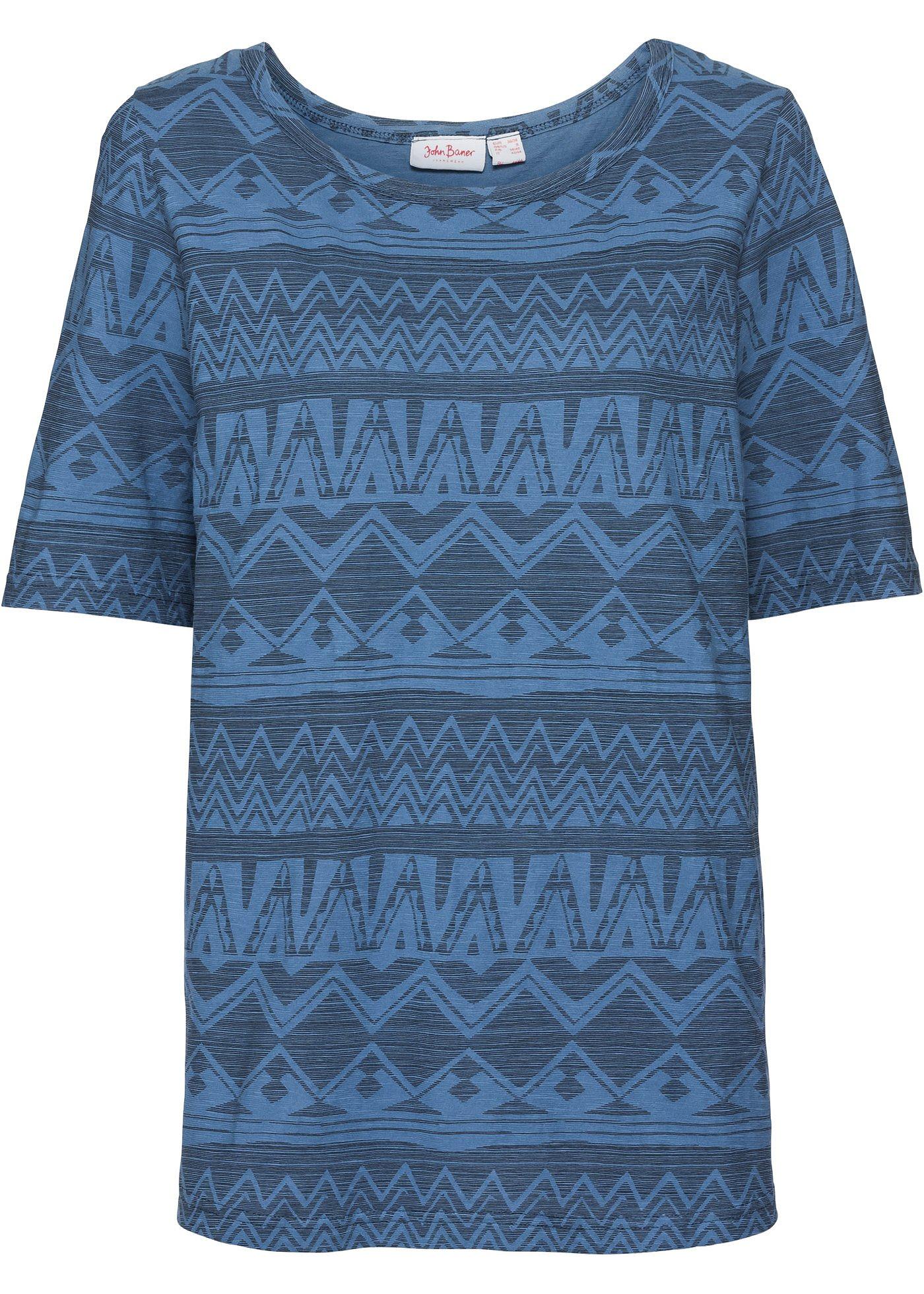 T-shirt coton imprimé, manches courtes