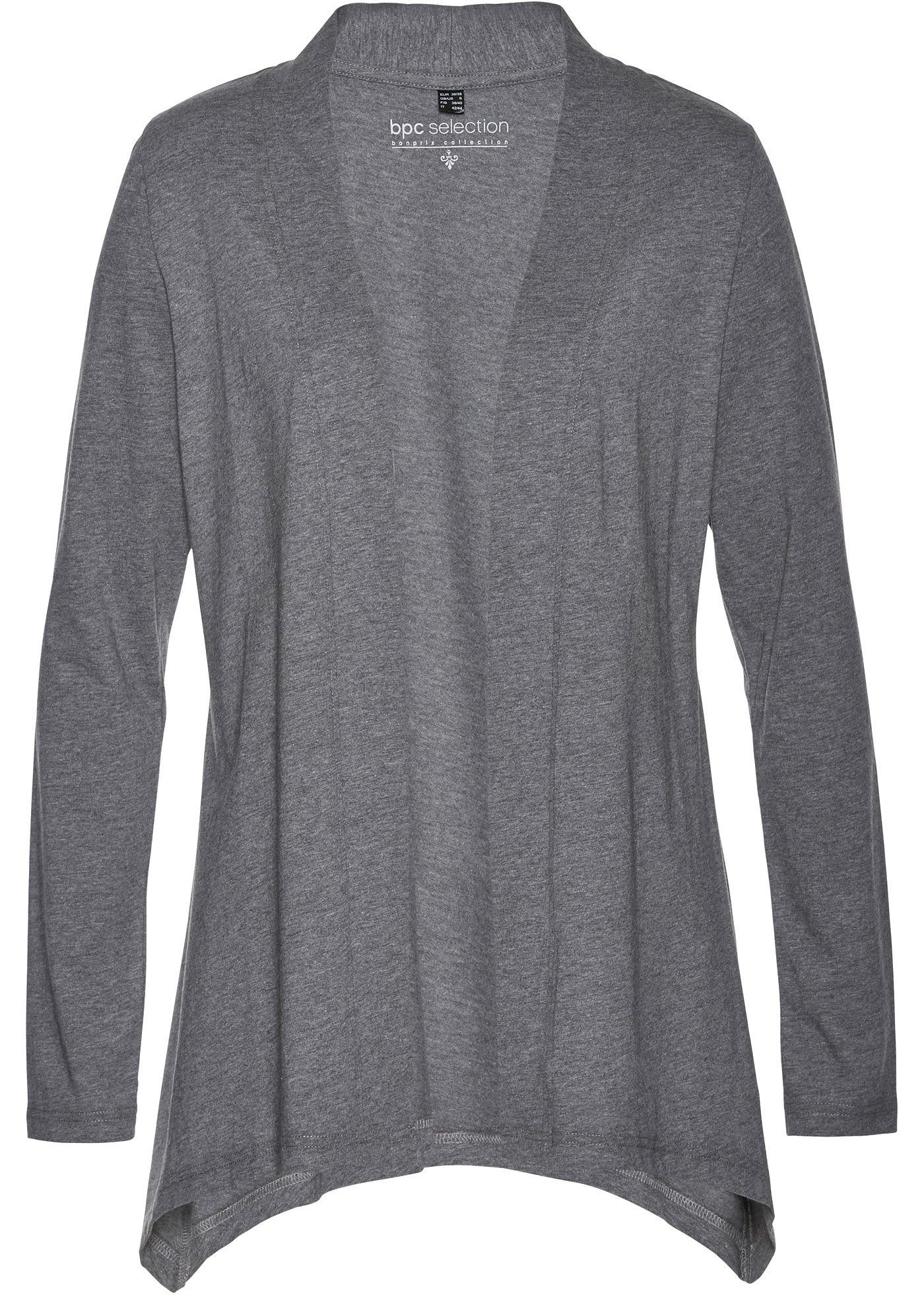 Gilet classique à pans, coupe flatteuse pour la silhouette, long. d'env. 68 cm à 78 cm, lavage machine.