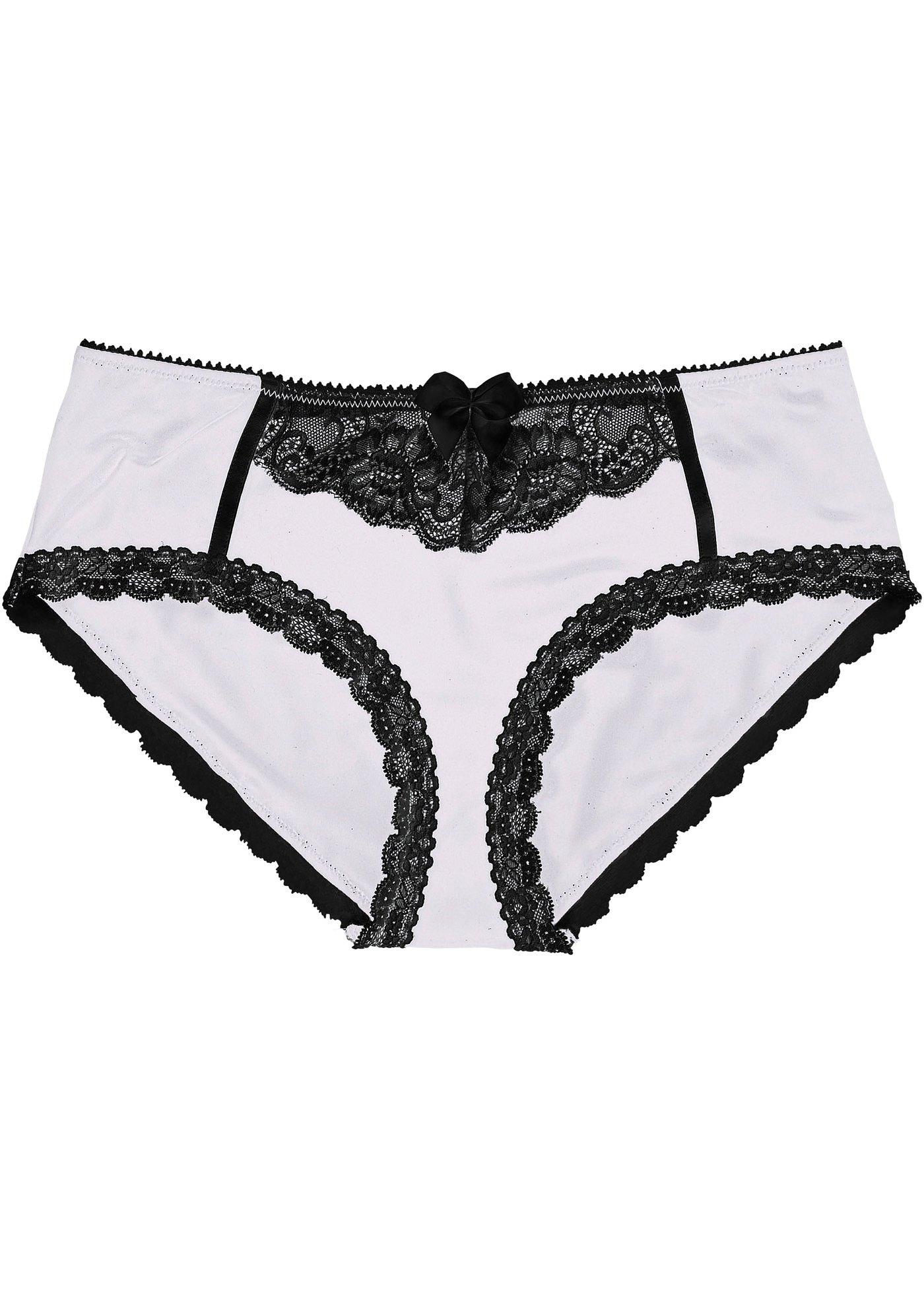 Culotte avec dentelle et nœud