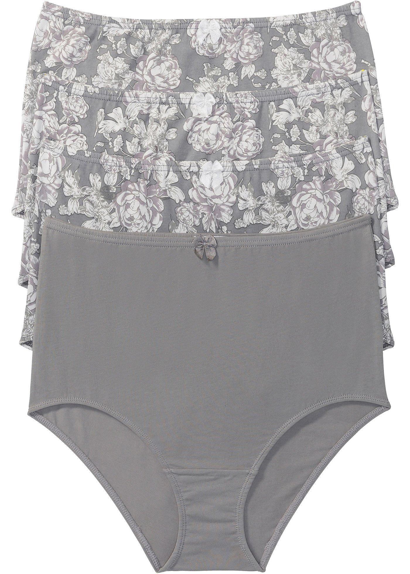 Lot de 4 slips taille haute