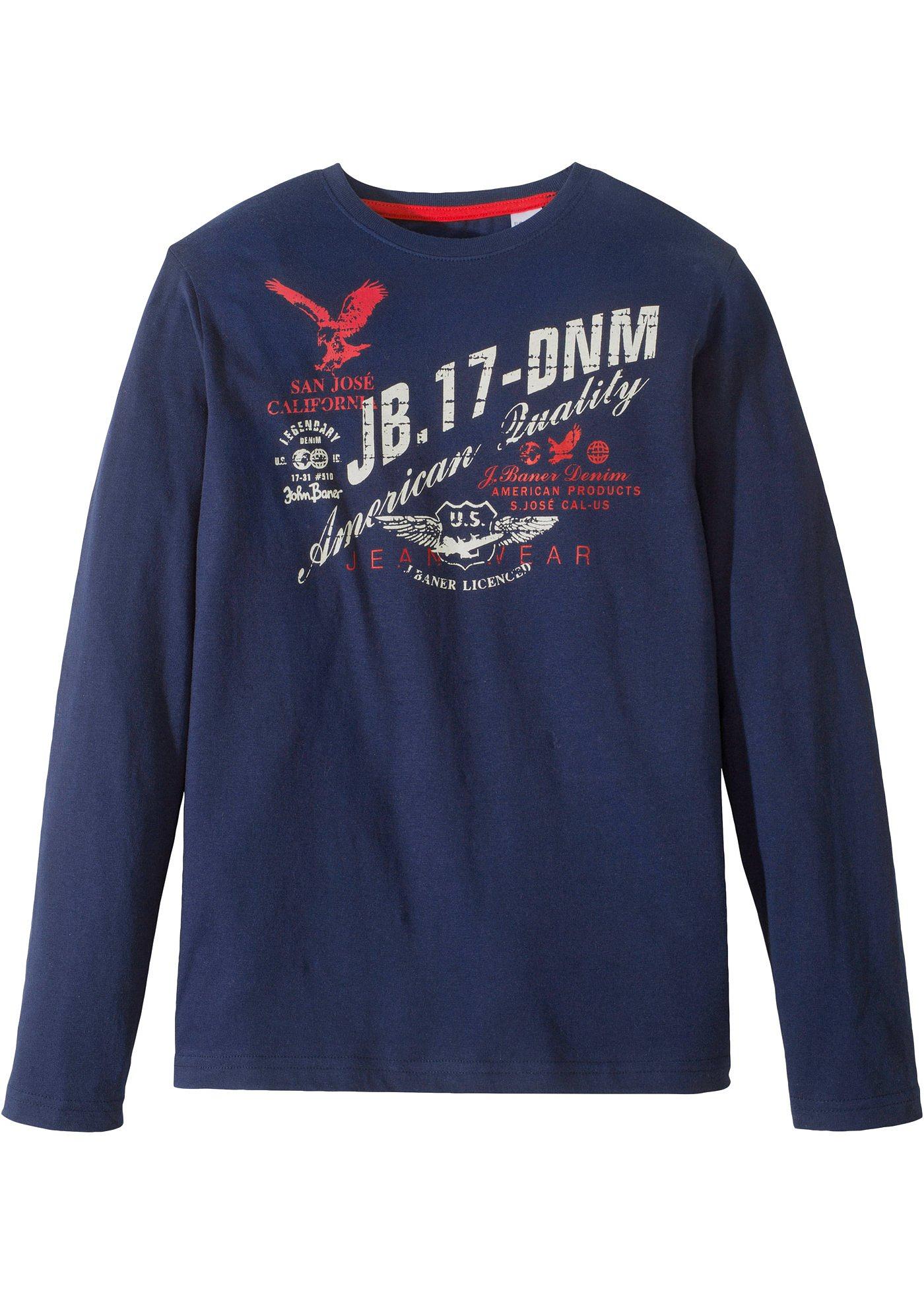 T-shirt manches longues garçon