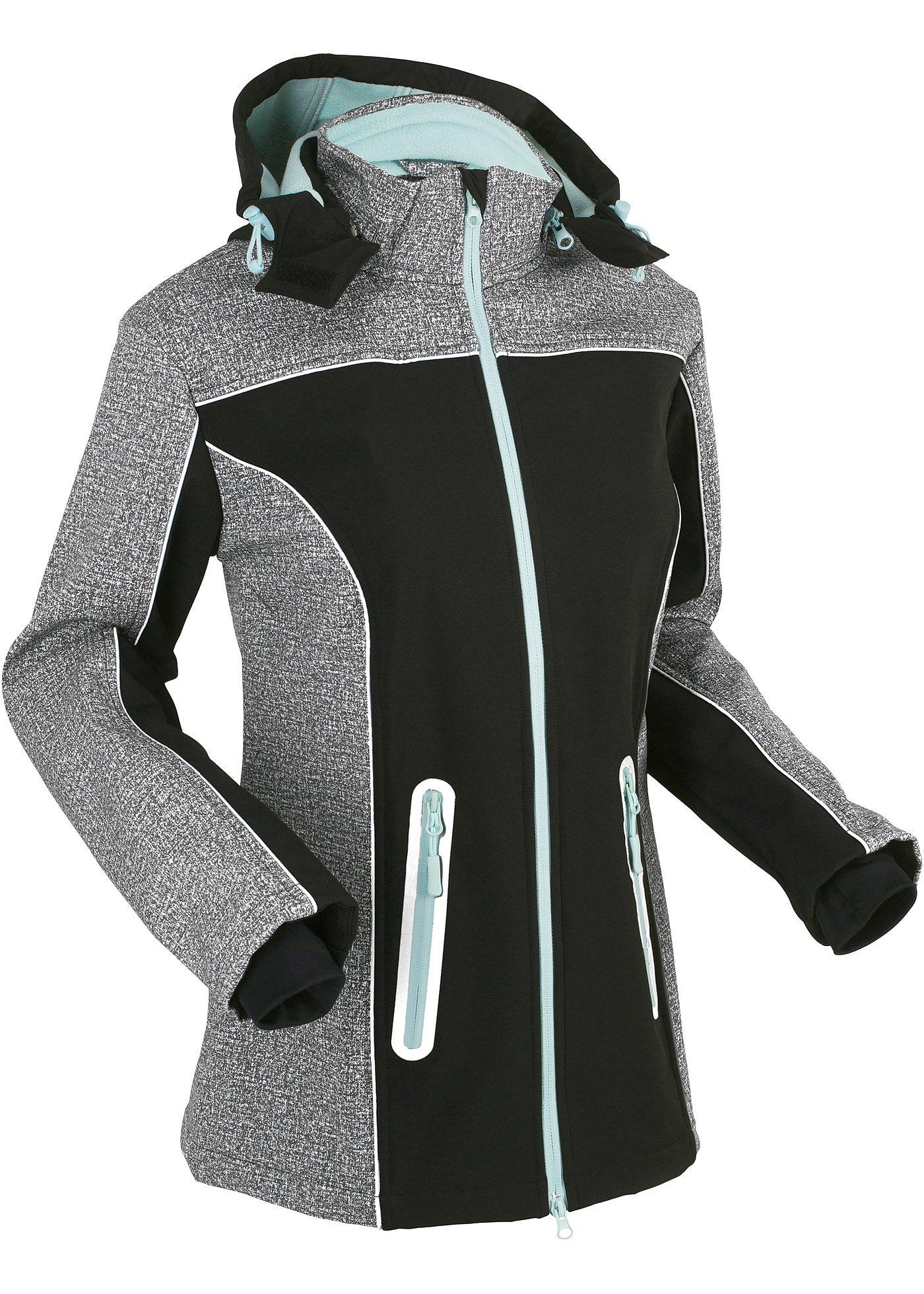 Veste softshell avec détails réfléchissants