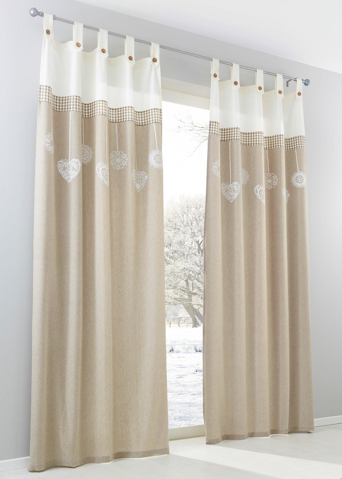 Panneau imprimé en coton bio (1 pce.)