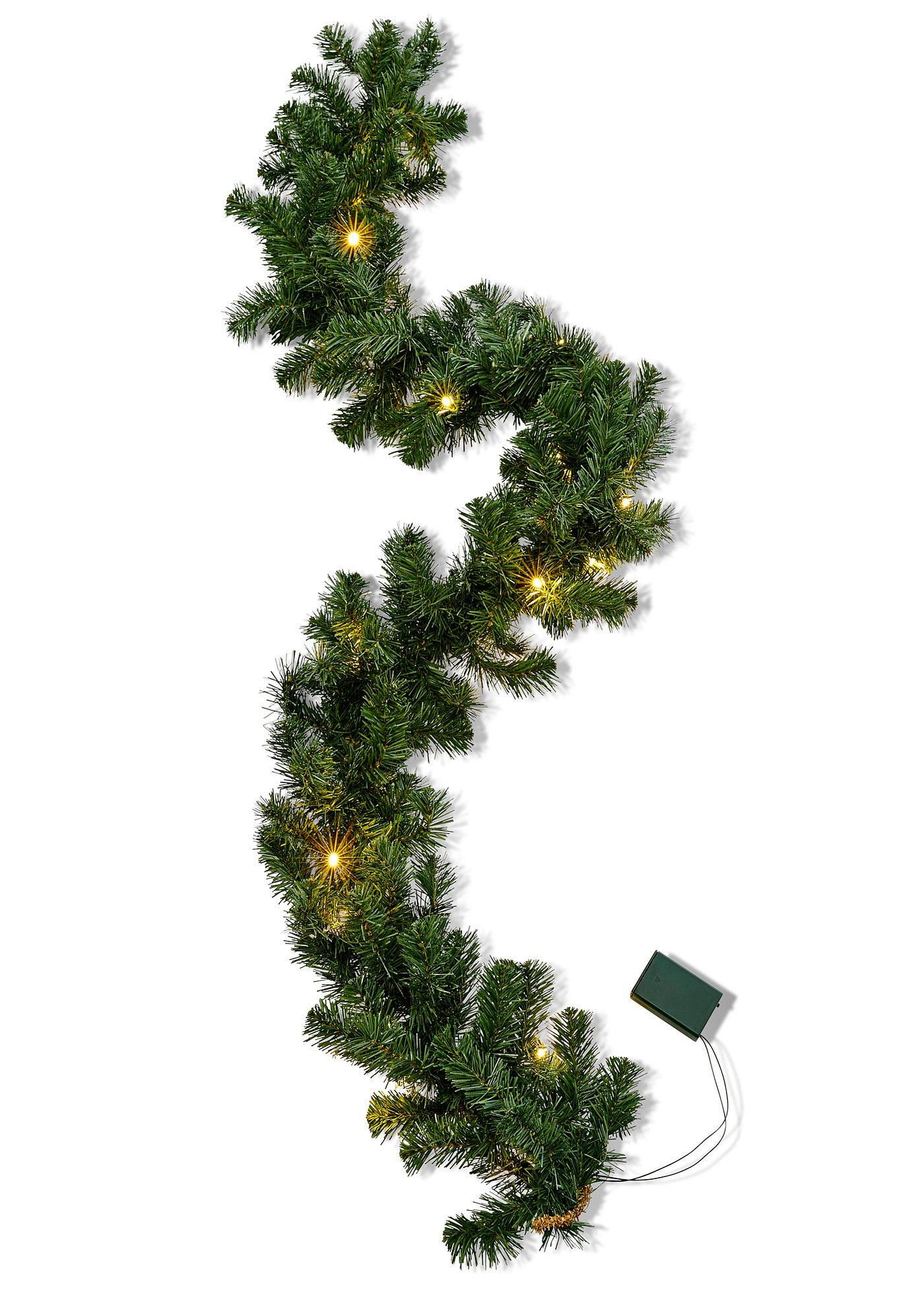 Guirlande à LED en sapin synthétique