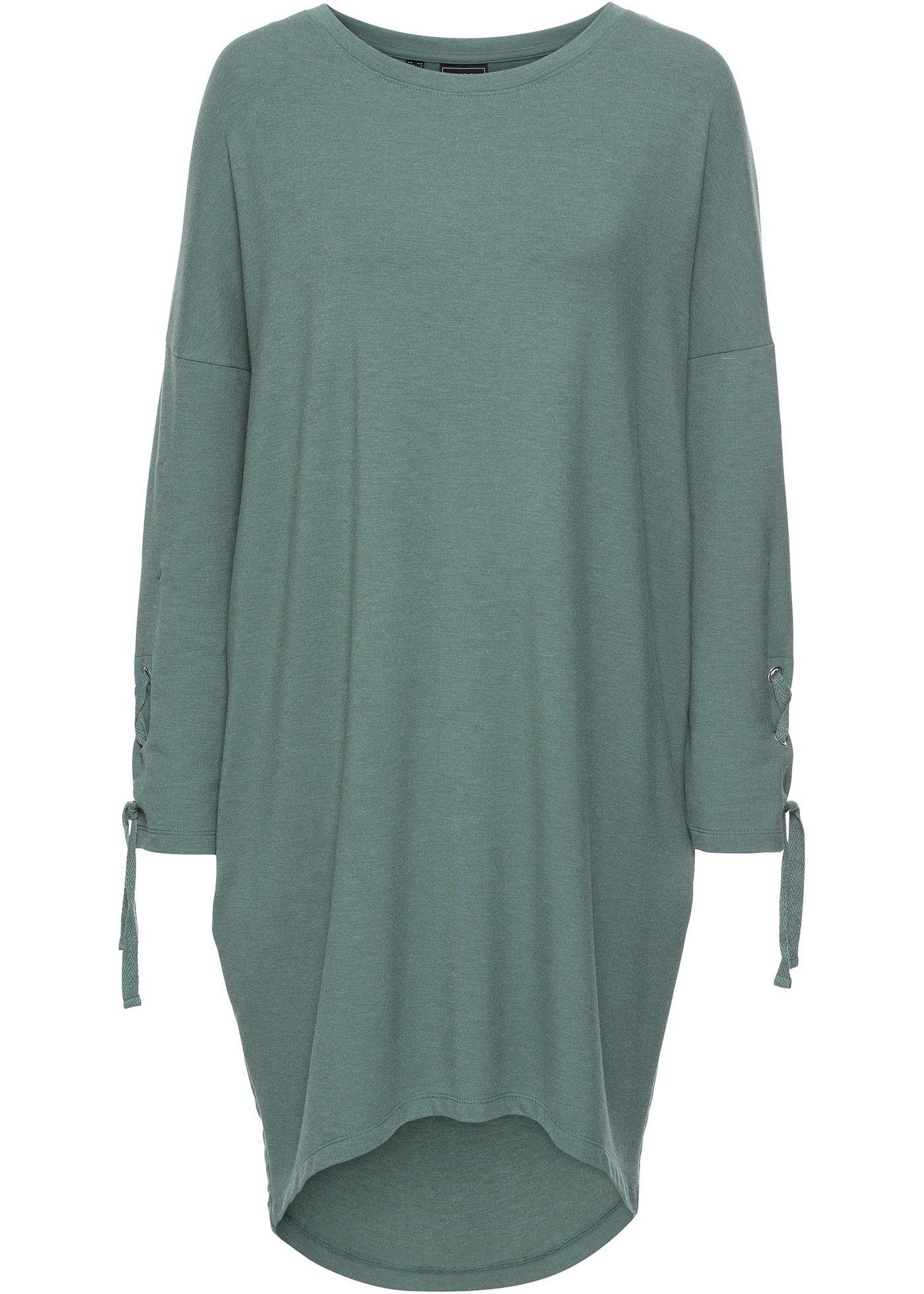 Robe sweat avec laçages