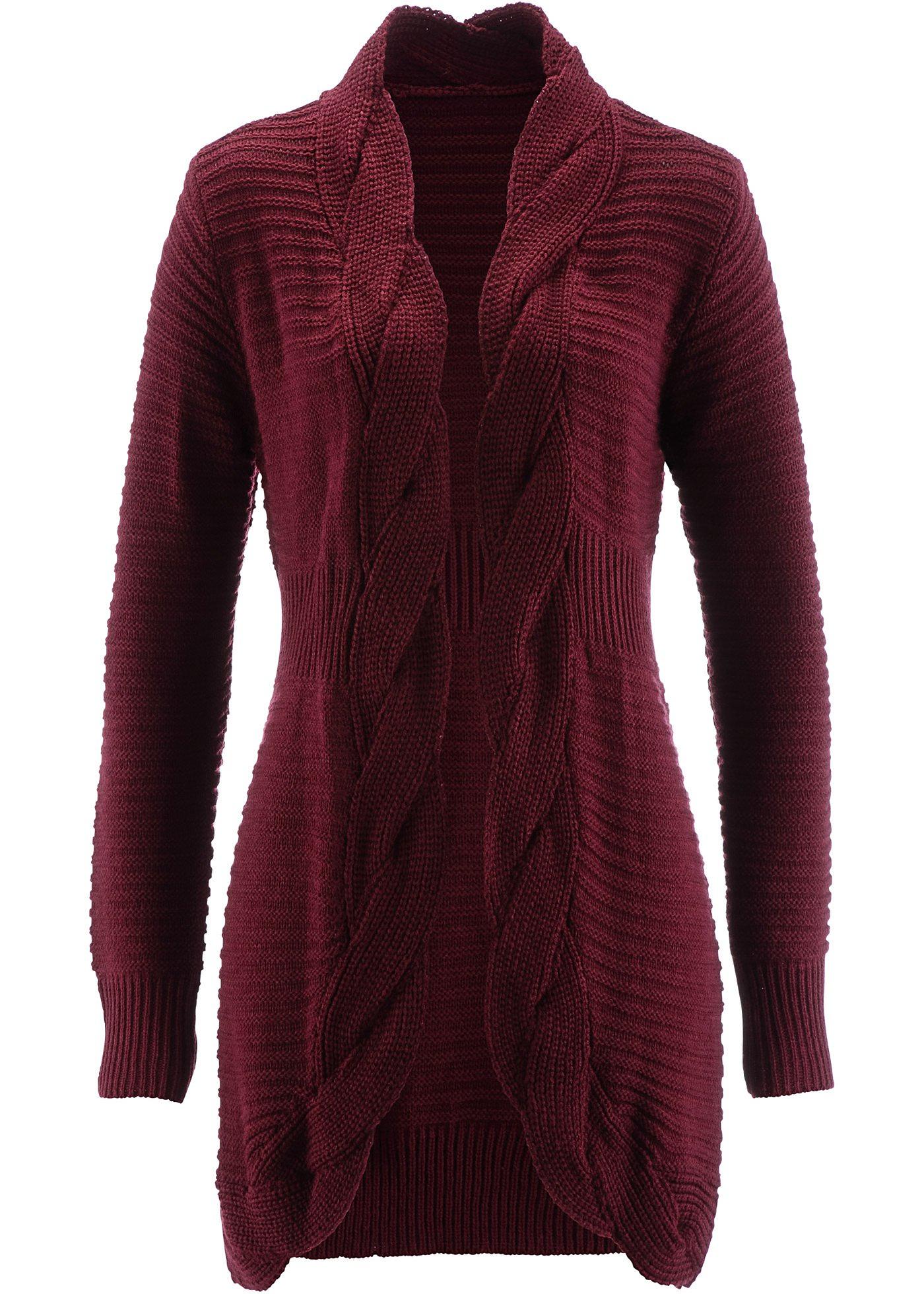 Gilet long en maille