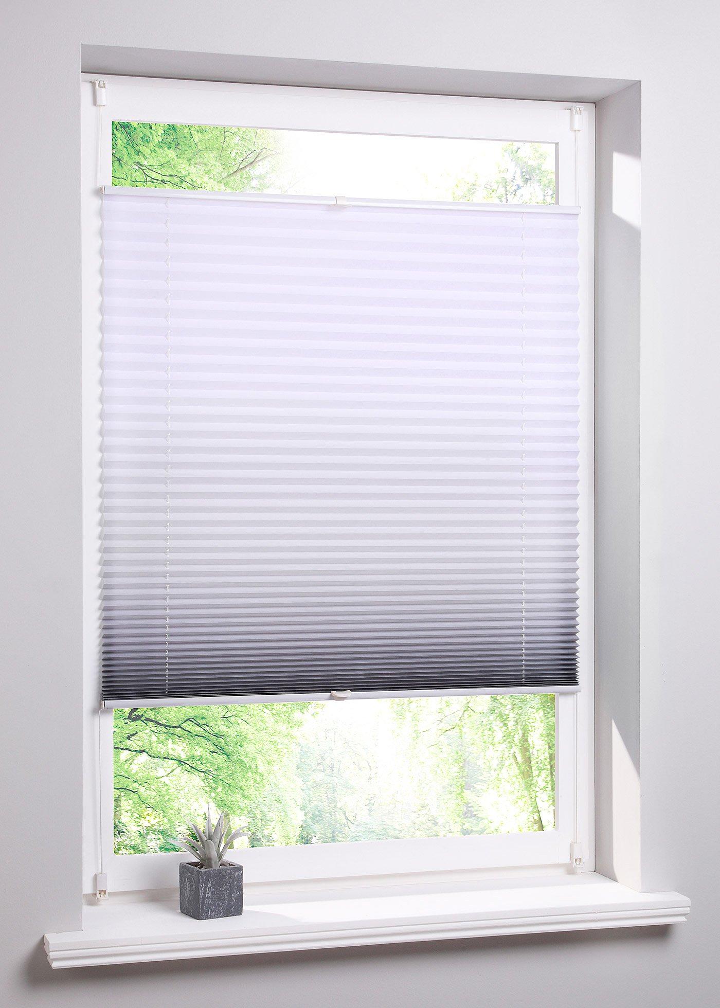 Store plissé en dégradé