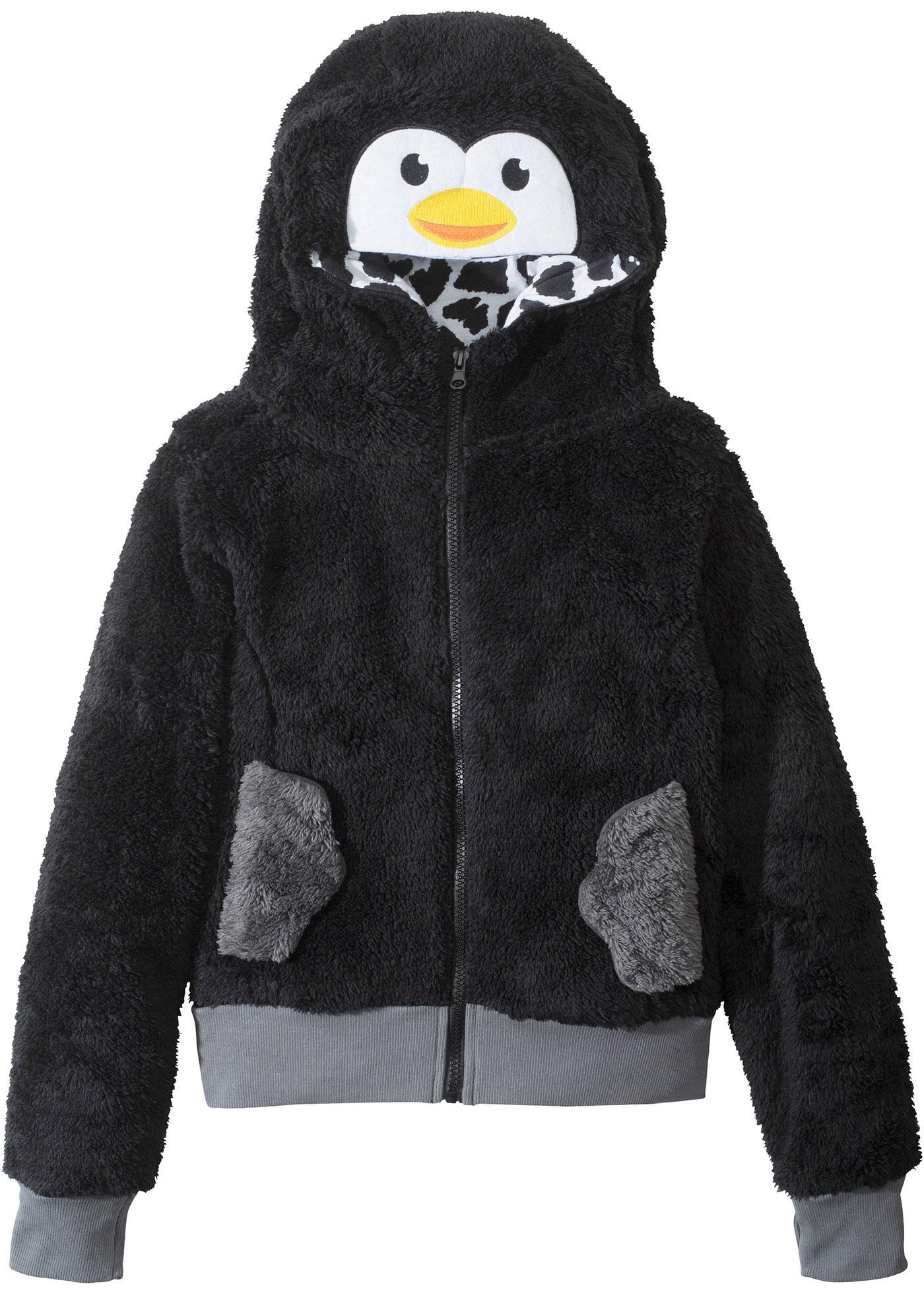 Gilet en polaire peluche à motif animal