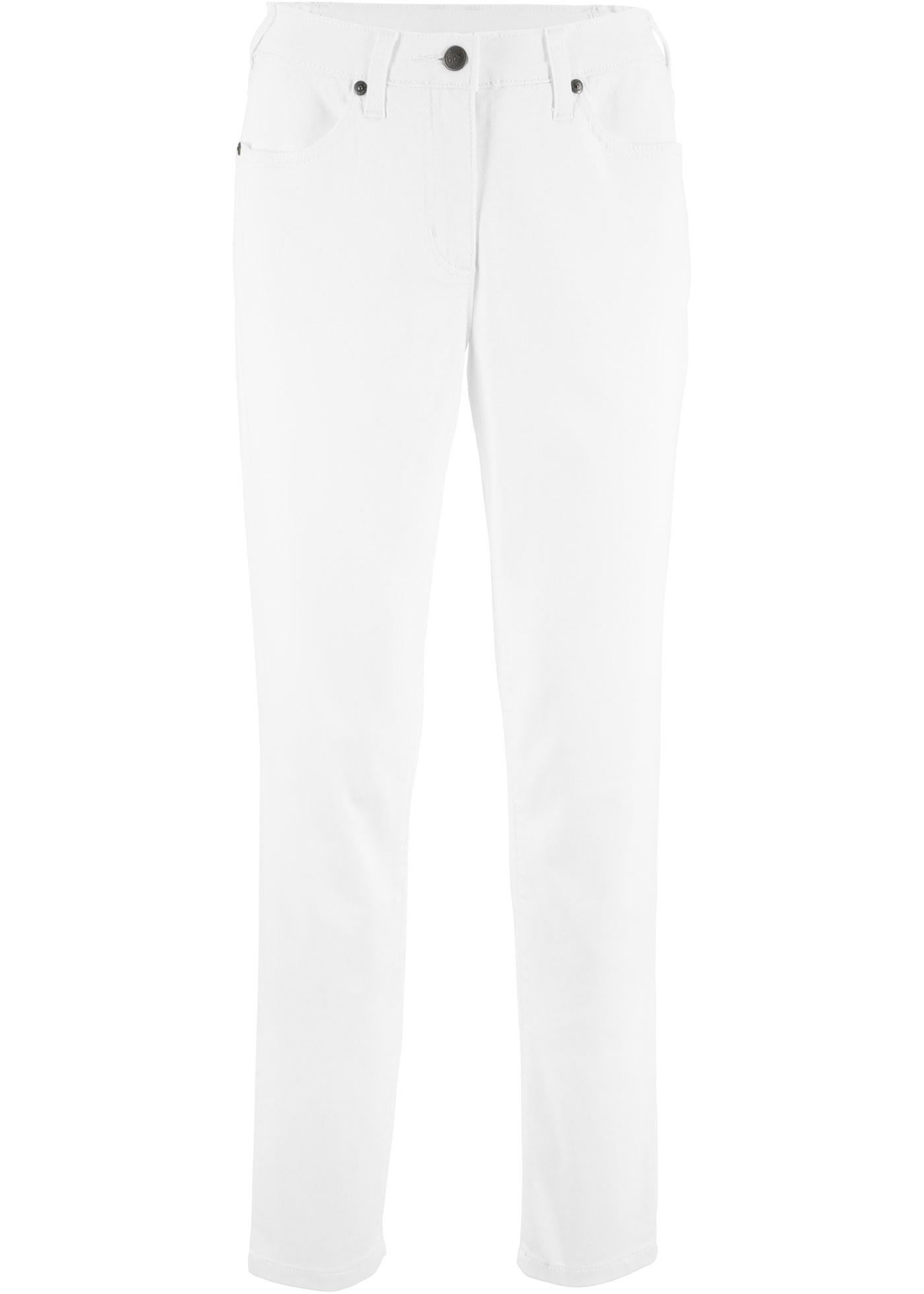 Pantalon confort à empiècement taille confortable, Straight