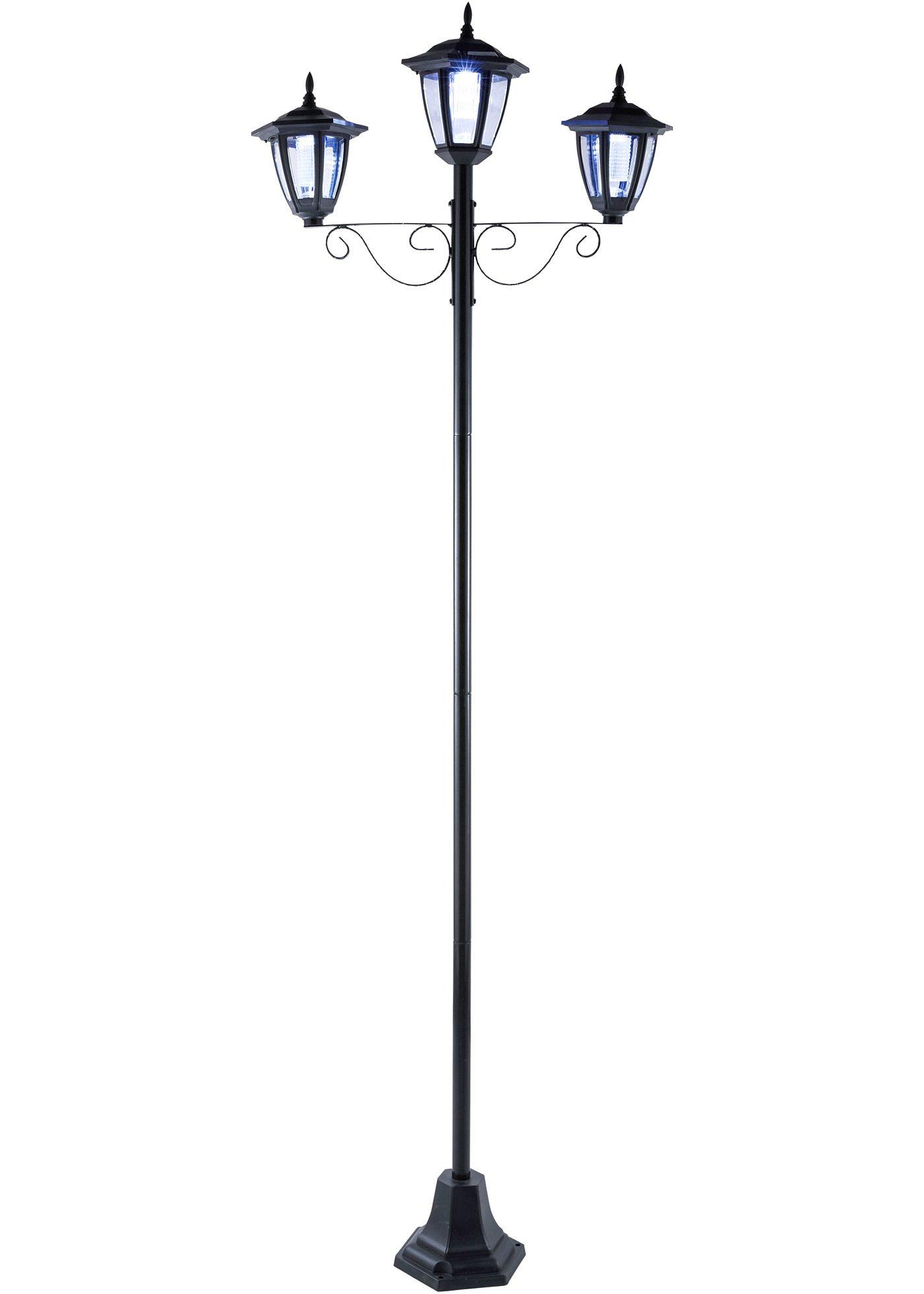 Lampadaire de jardin solaire