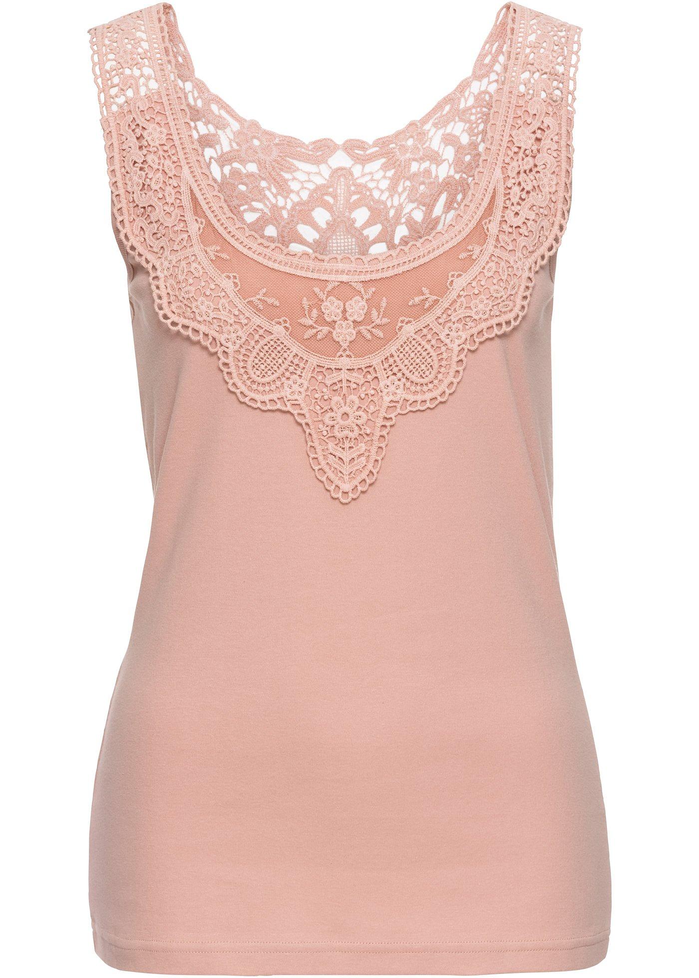 Top à dentelle