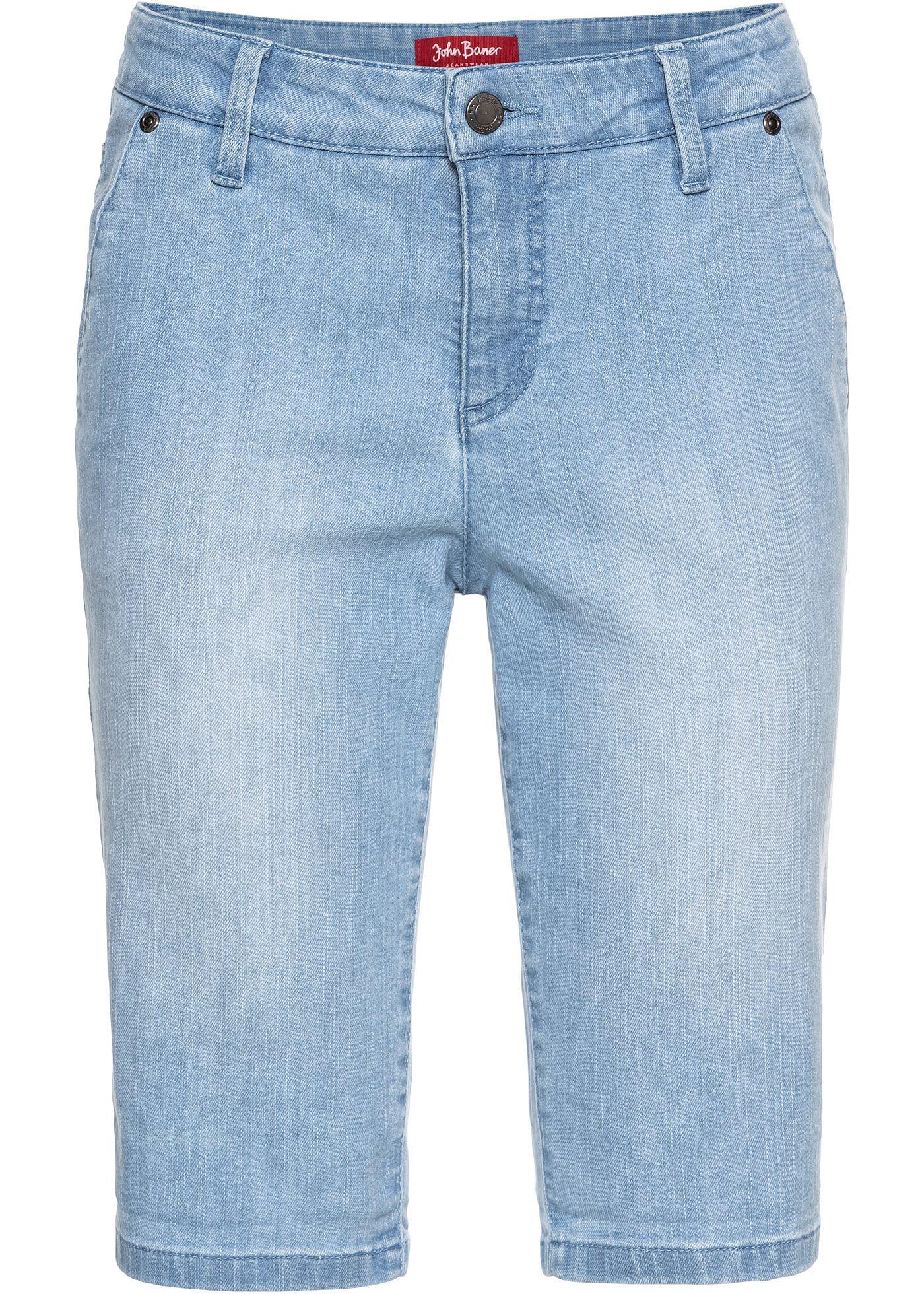 Bermuda en jean confort stretch