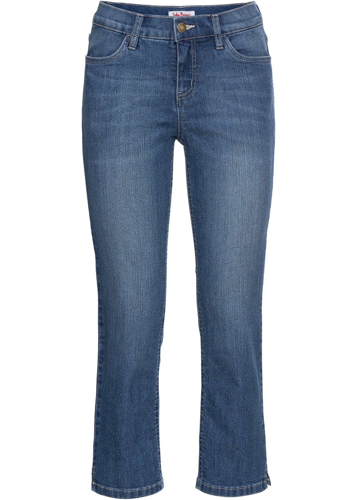 Jean confort-stretch 7/8, STRAIGHT