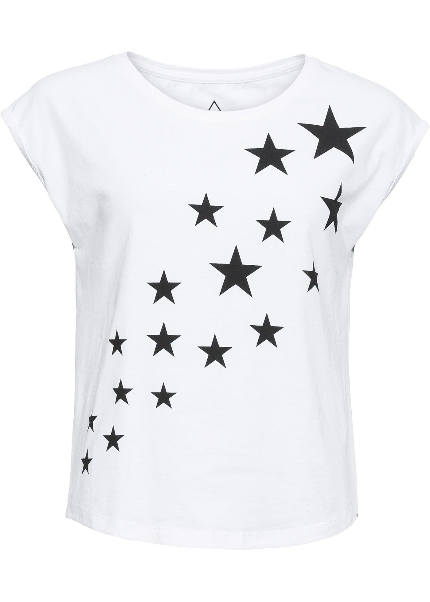 T-shirt à imprimé étoiles