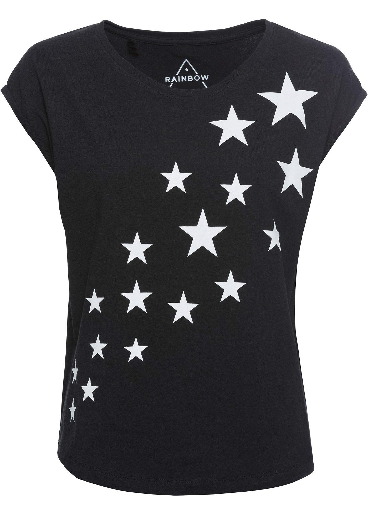 T-shirt à imprimé étoiles