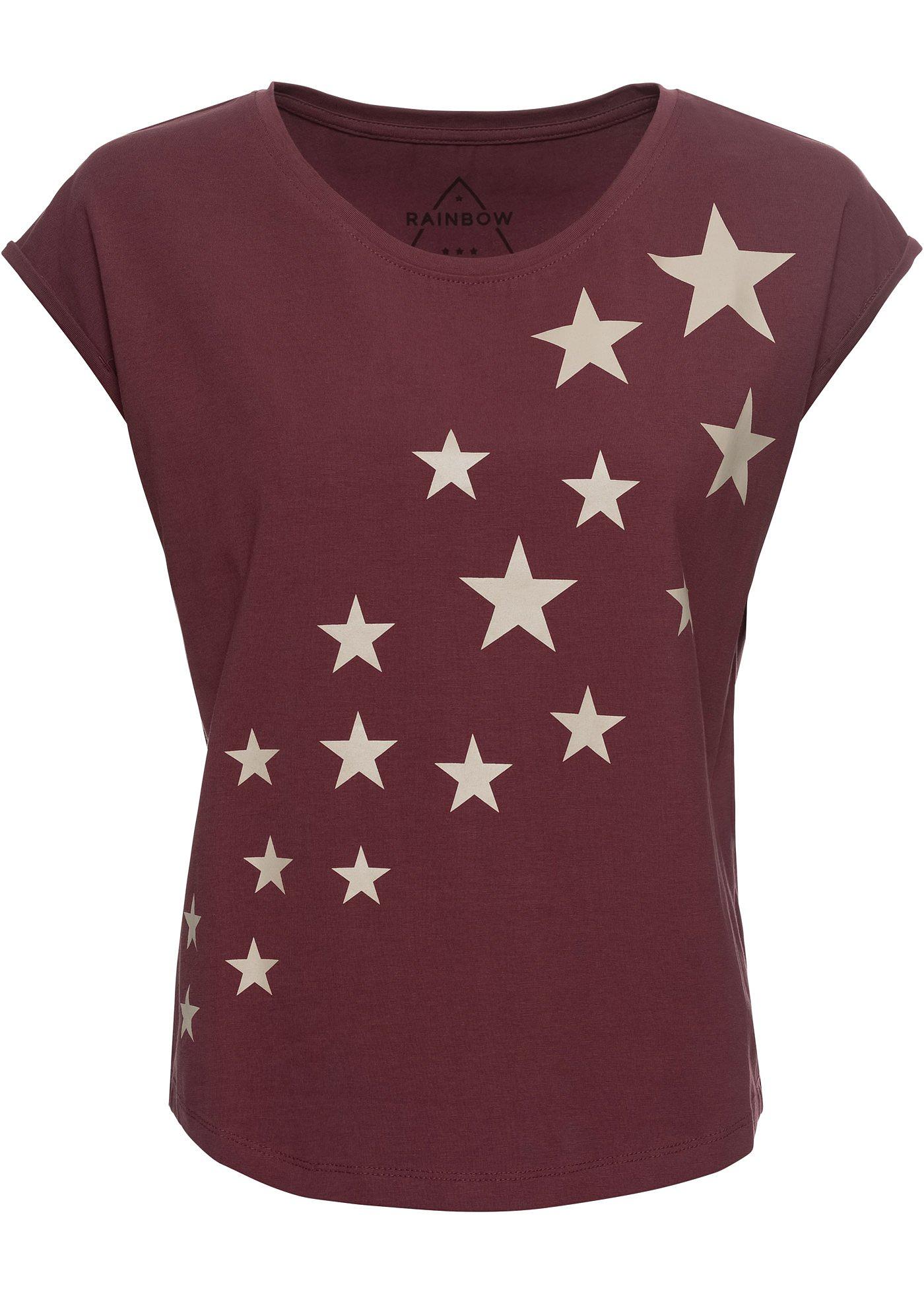 T-shirt à imprimé étoiles