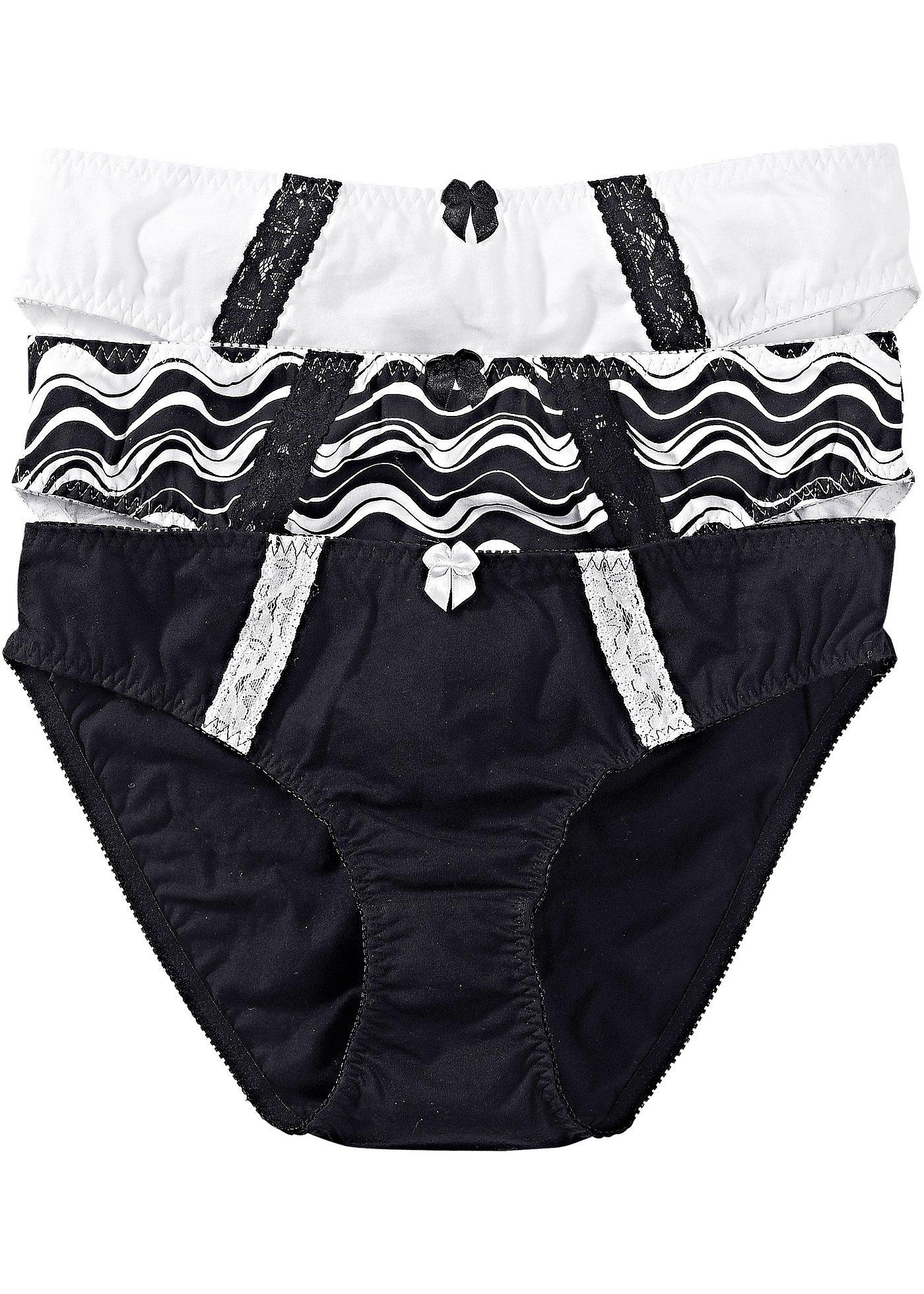 Lot de 3 slips en coton