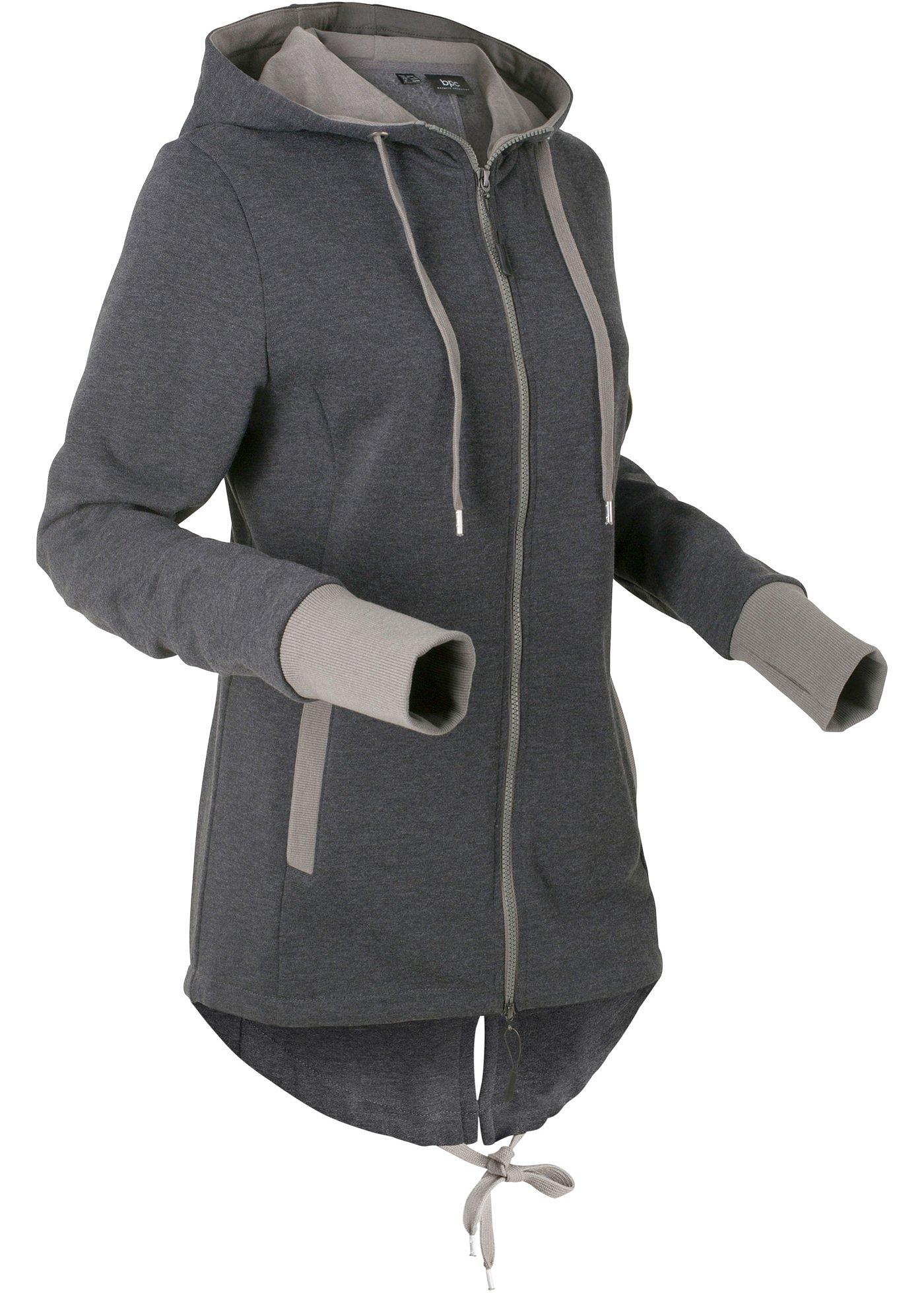 Veste sweat-shirt, manches longues