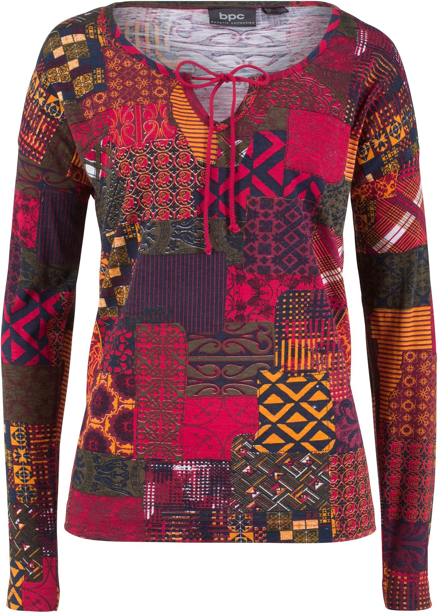 T-shirt style patchwork en coton