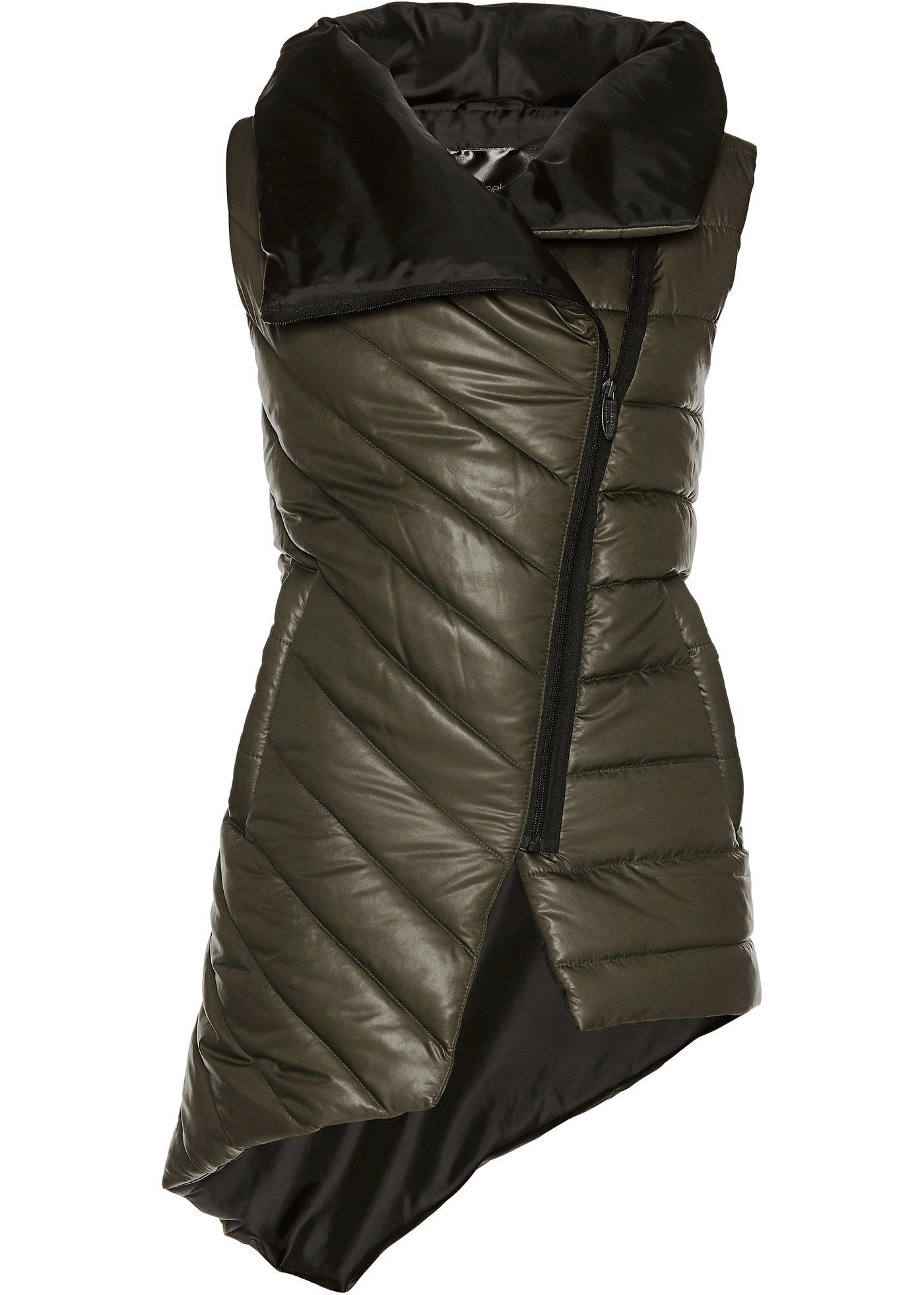 Gilet matelassé avec application