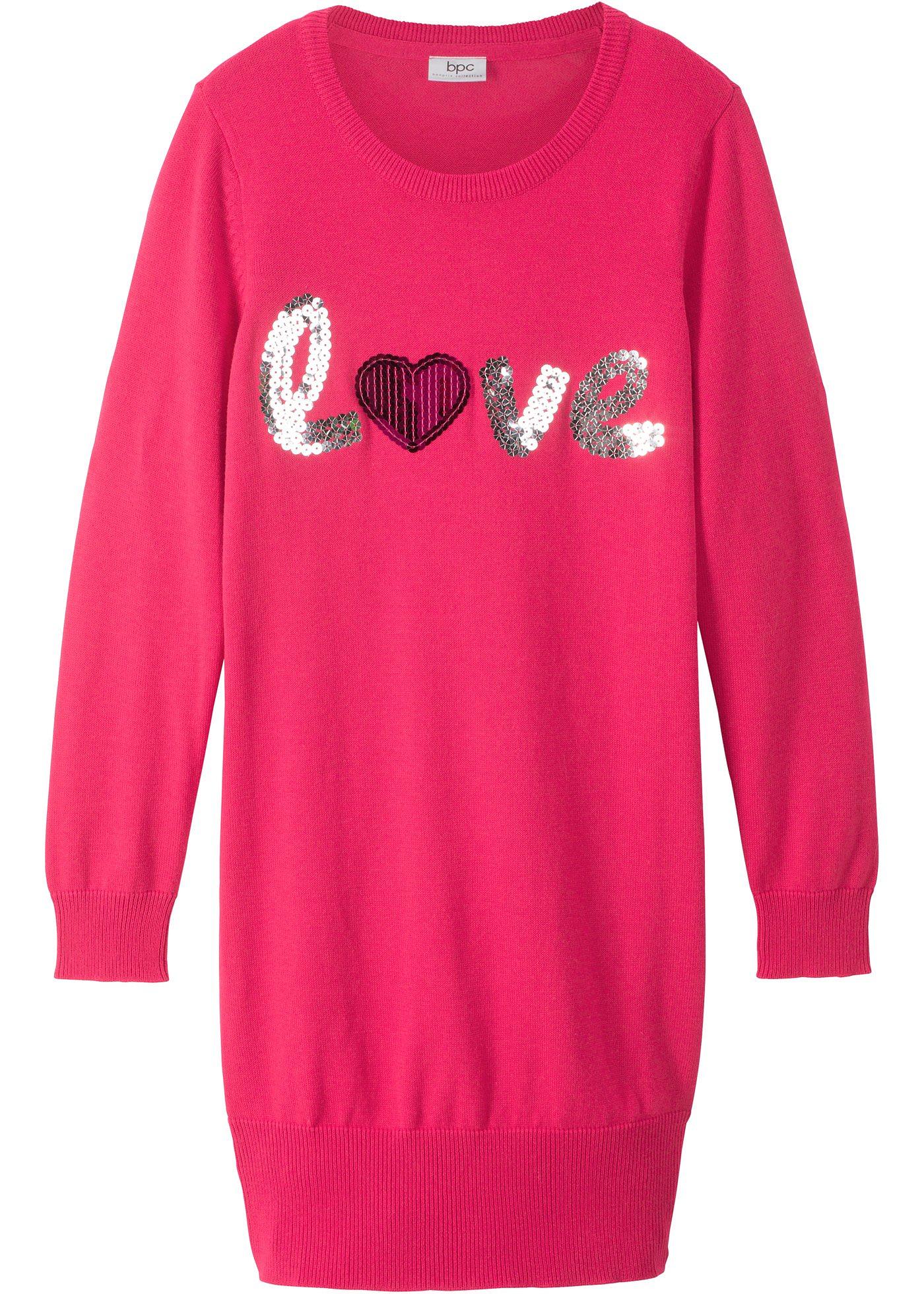 Robe en maille à paillettes