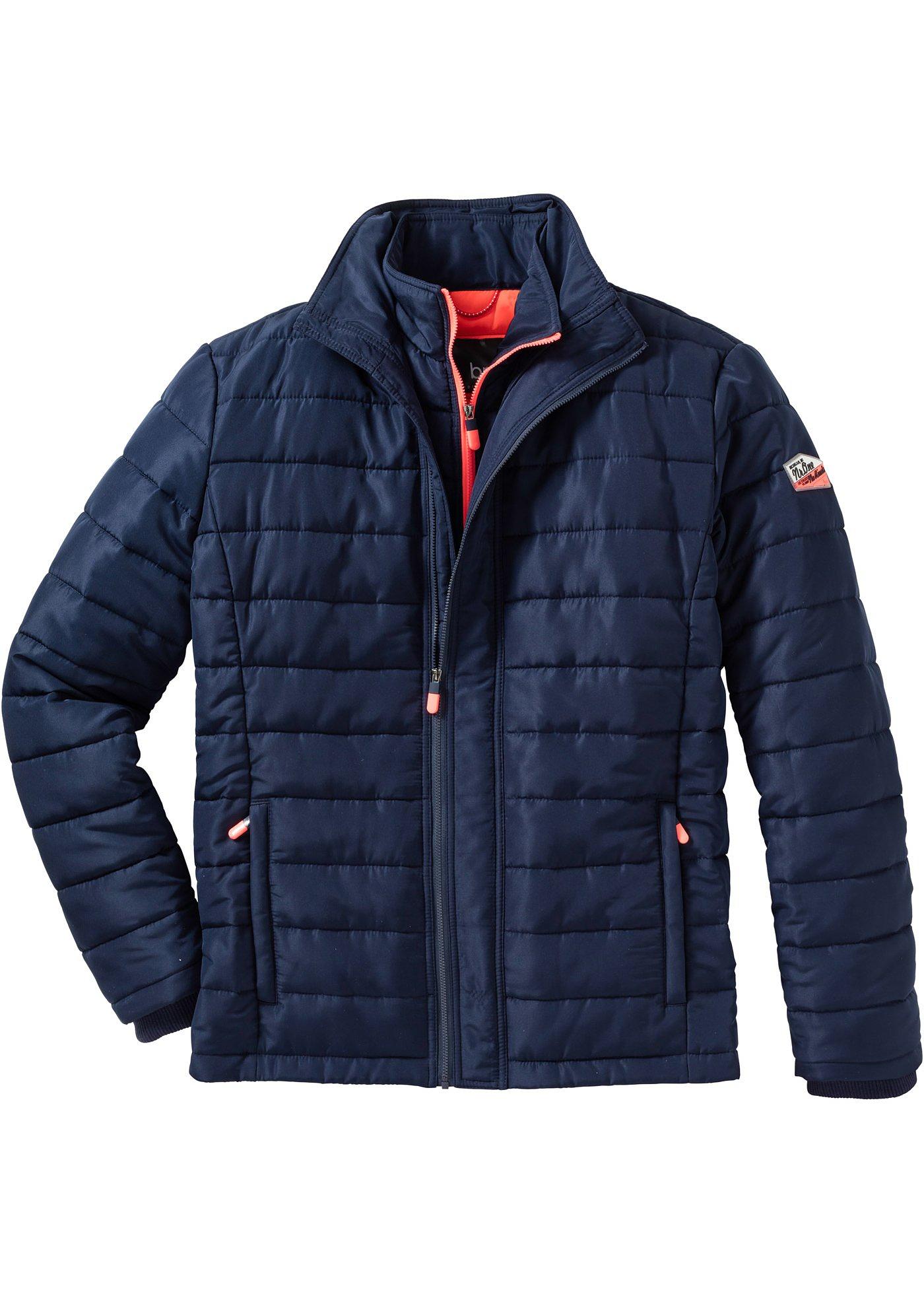 Veste matelassée avec touches contrastées