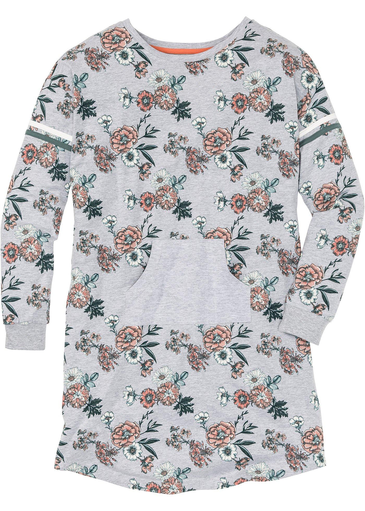 Chemise de nuit avec poche kangourou