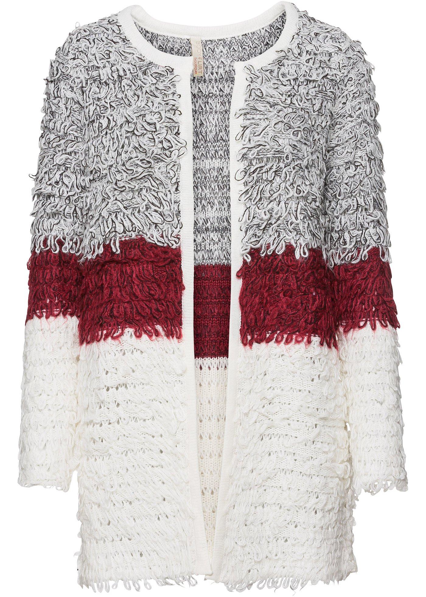 Ce gilet attractif de BODYFLIRT nous séduit avec son magnifique motif tricoté devant et dos tout comme sa coupe cintrée.