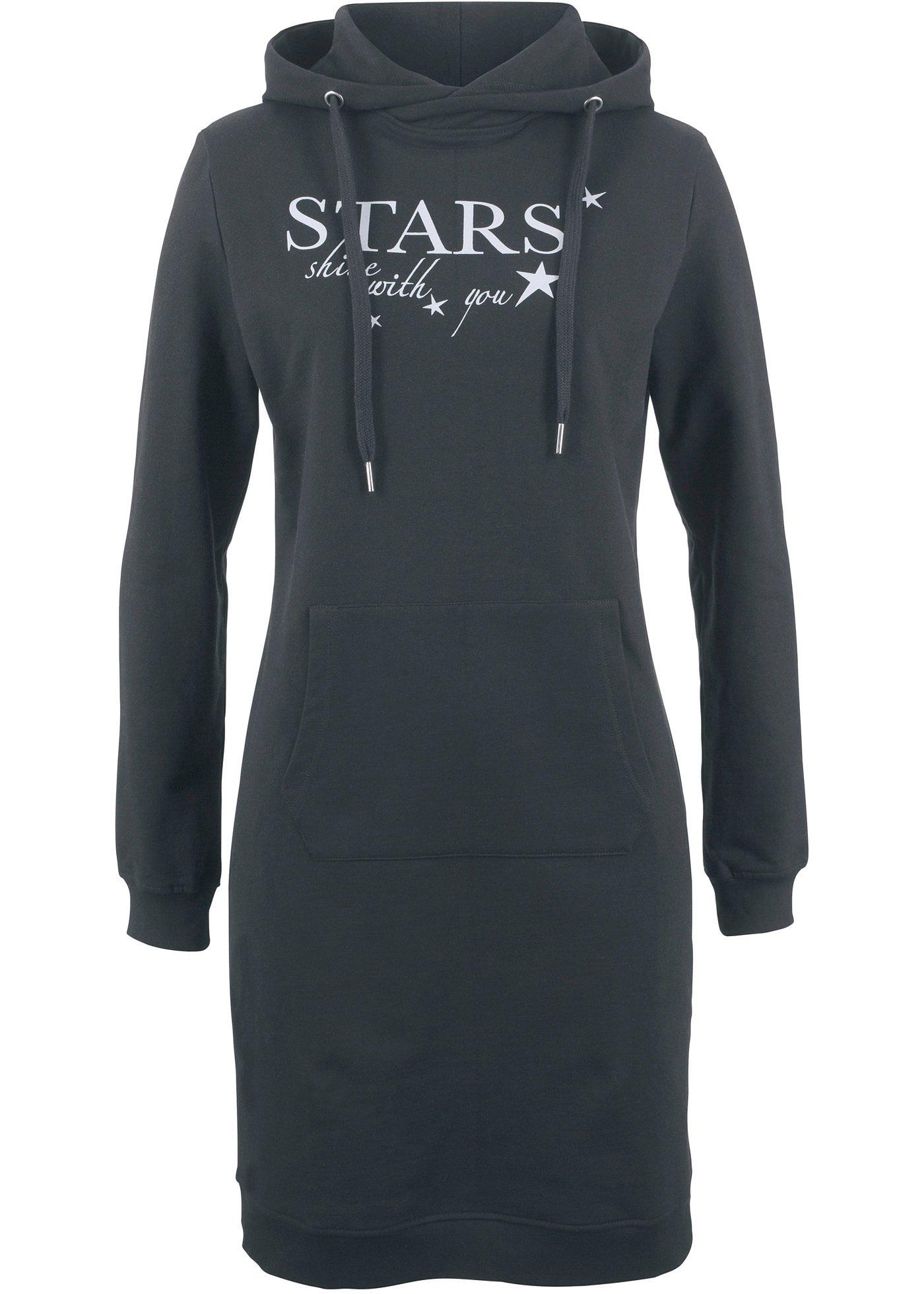 Robe sweat à imprimé