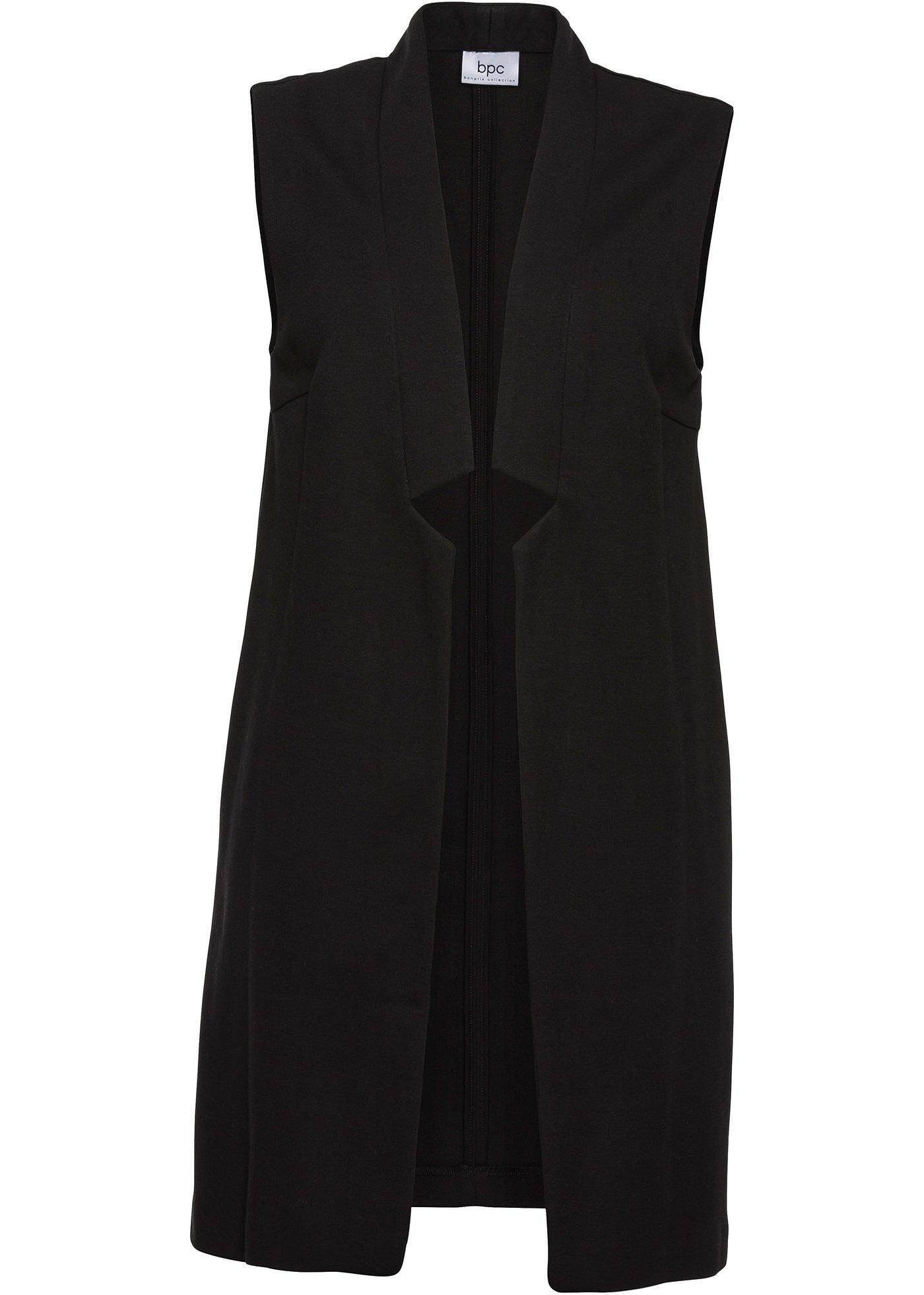 Veste sans manches en jersey épais