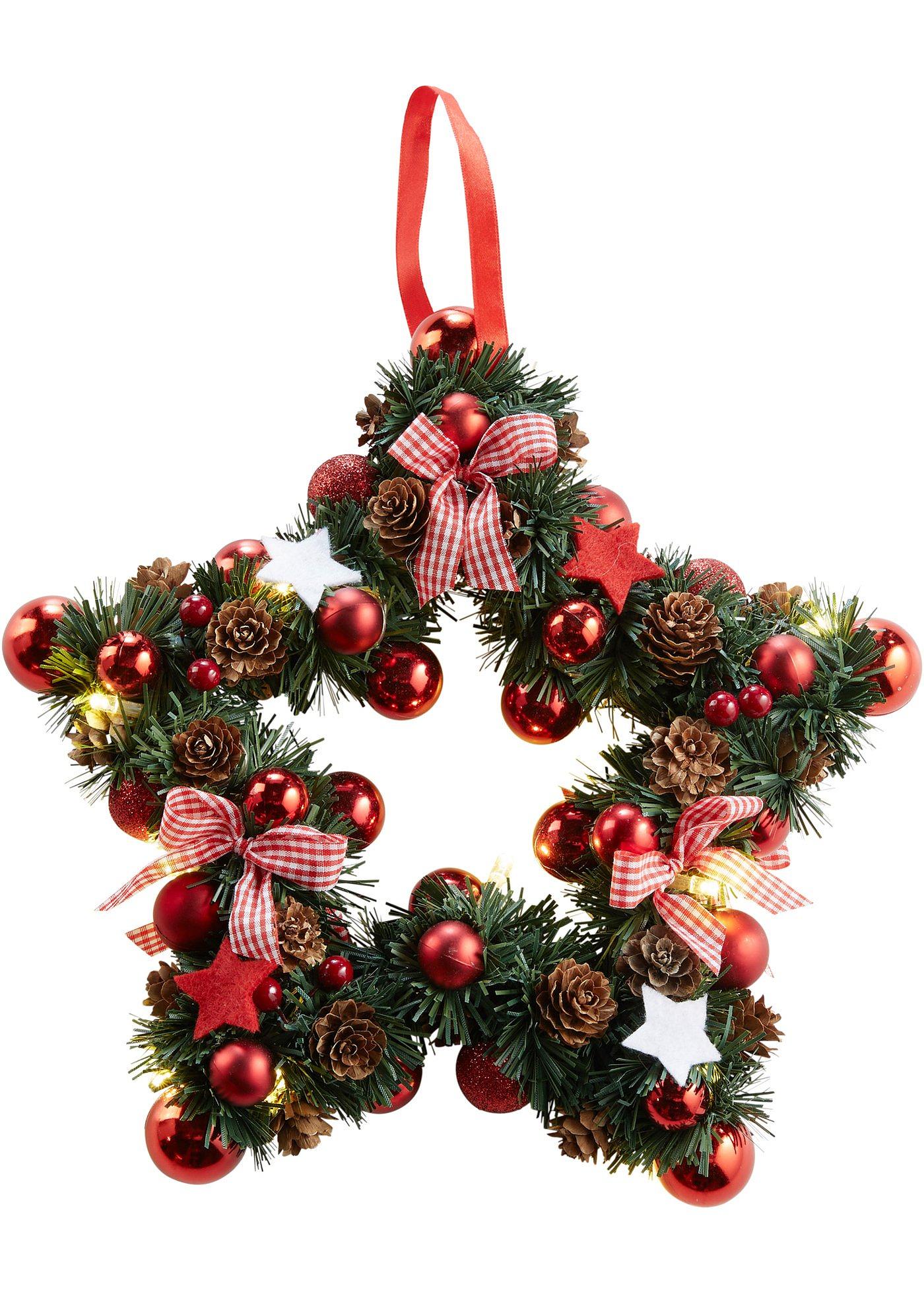 Couronne suspendue LED en forme d'étoile